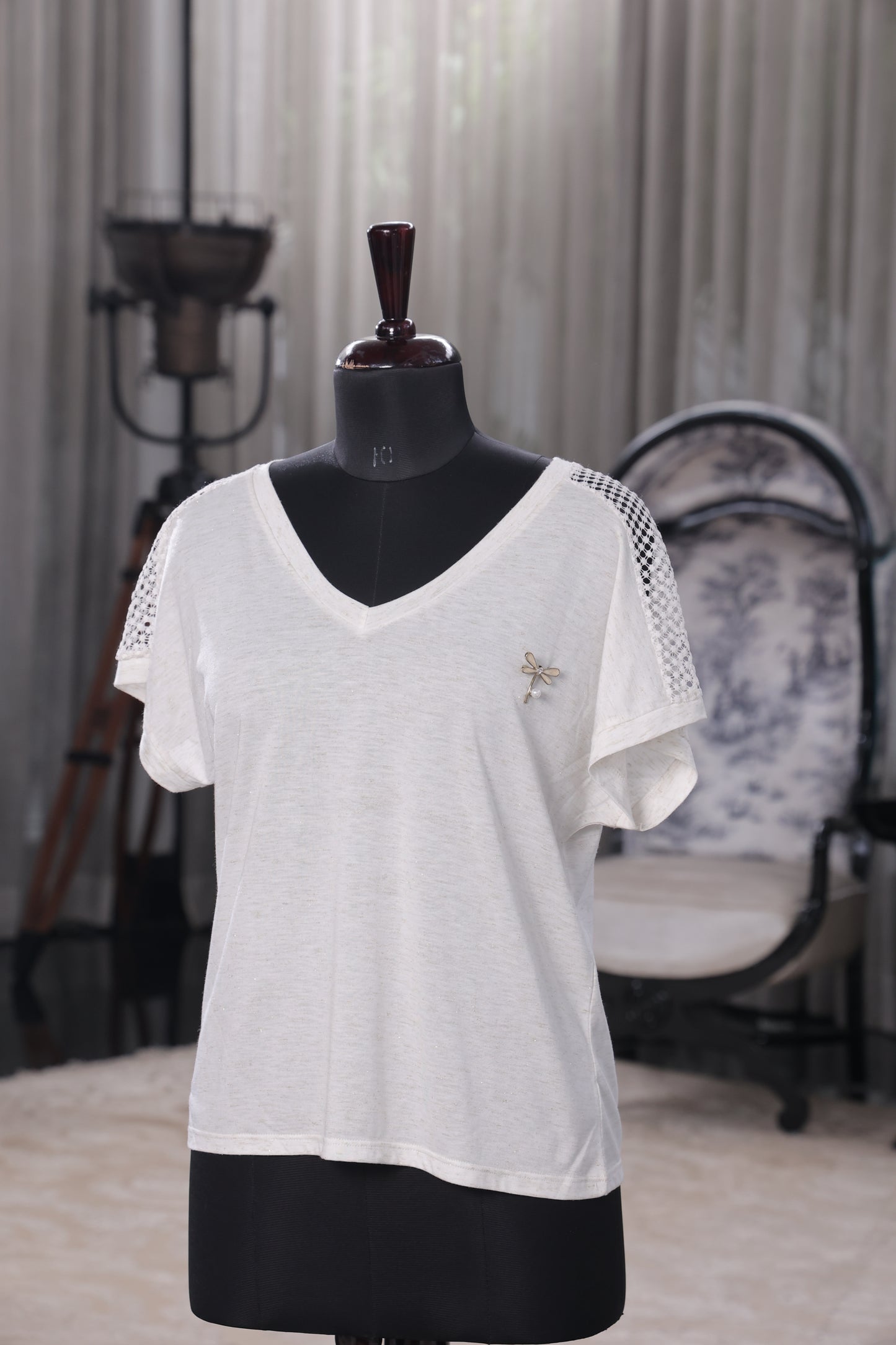 Alpine lace tee