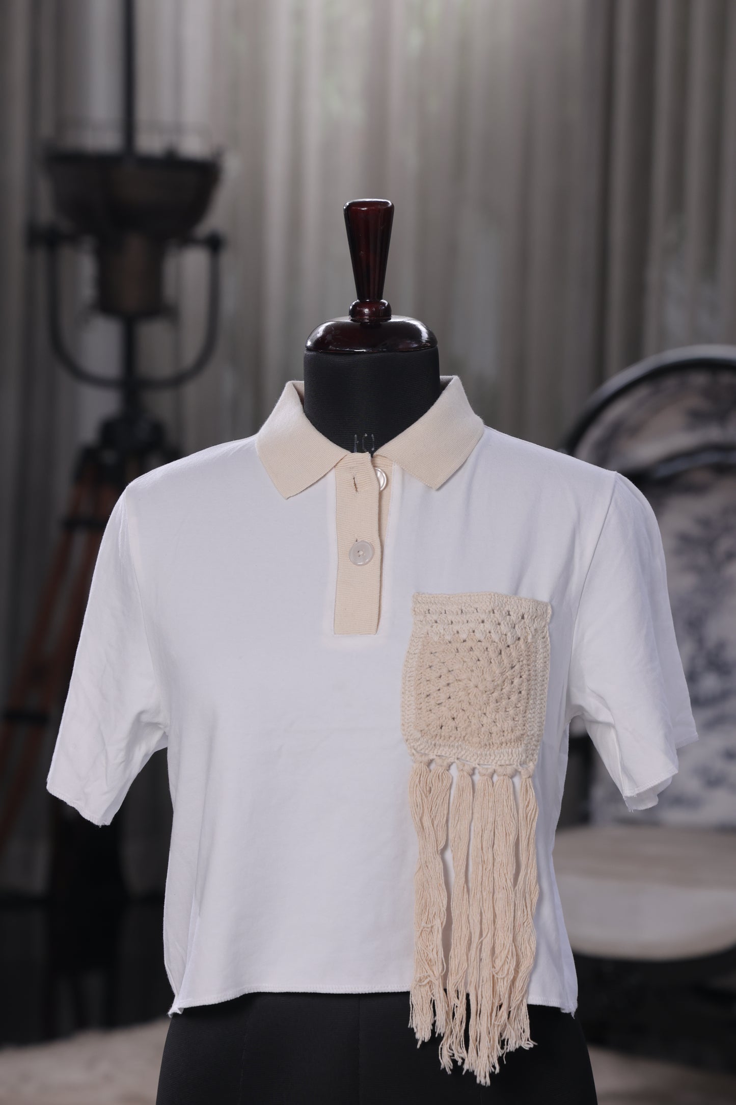 Chic Fringe Polo