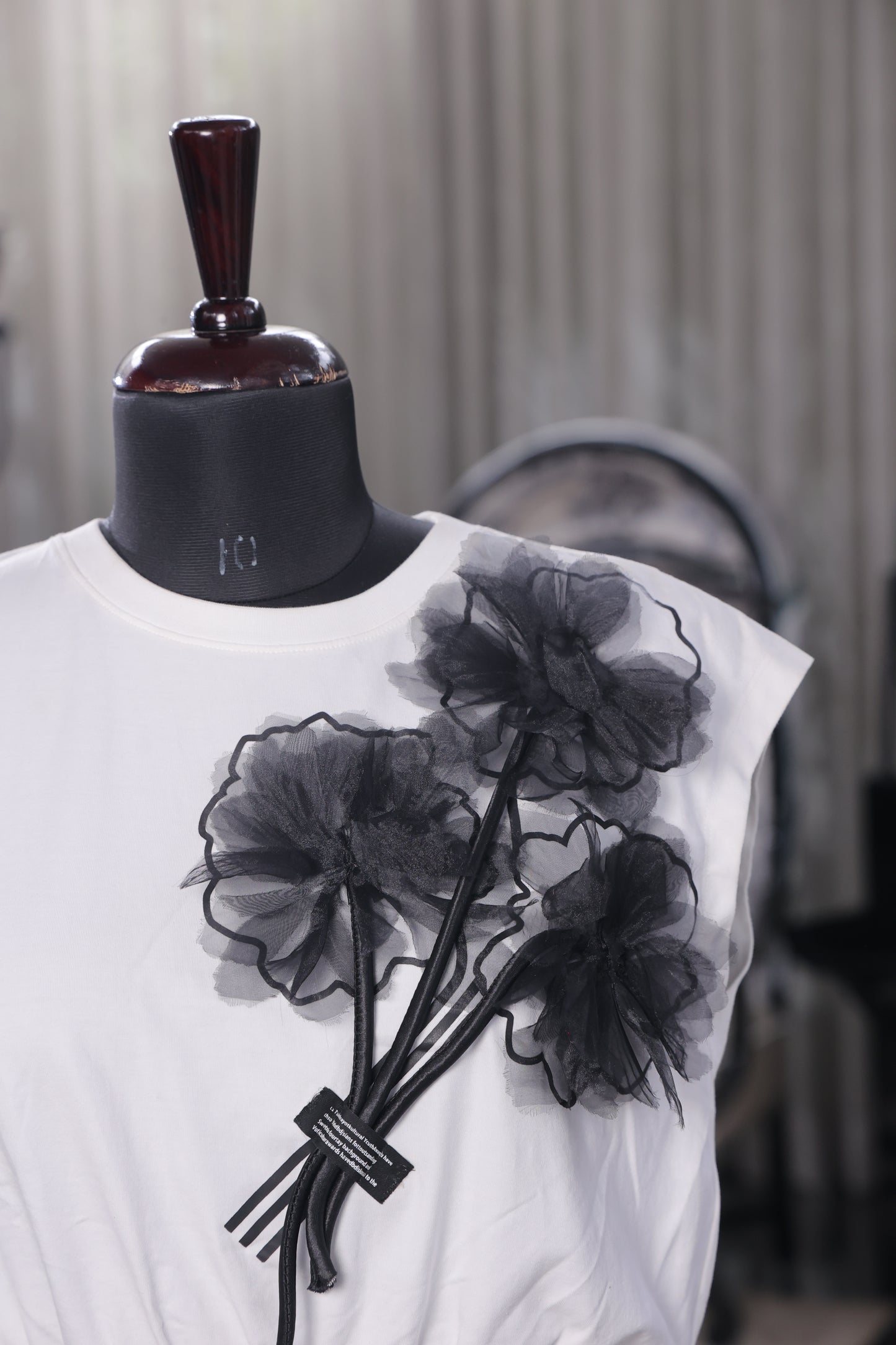 3D Shadow Blossom Top