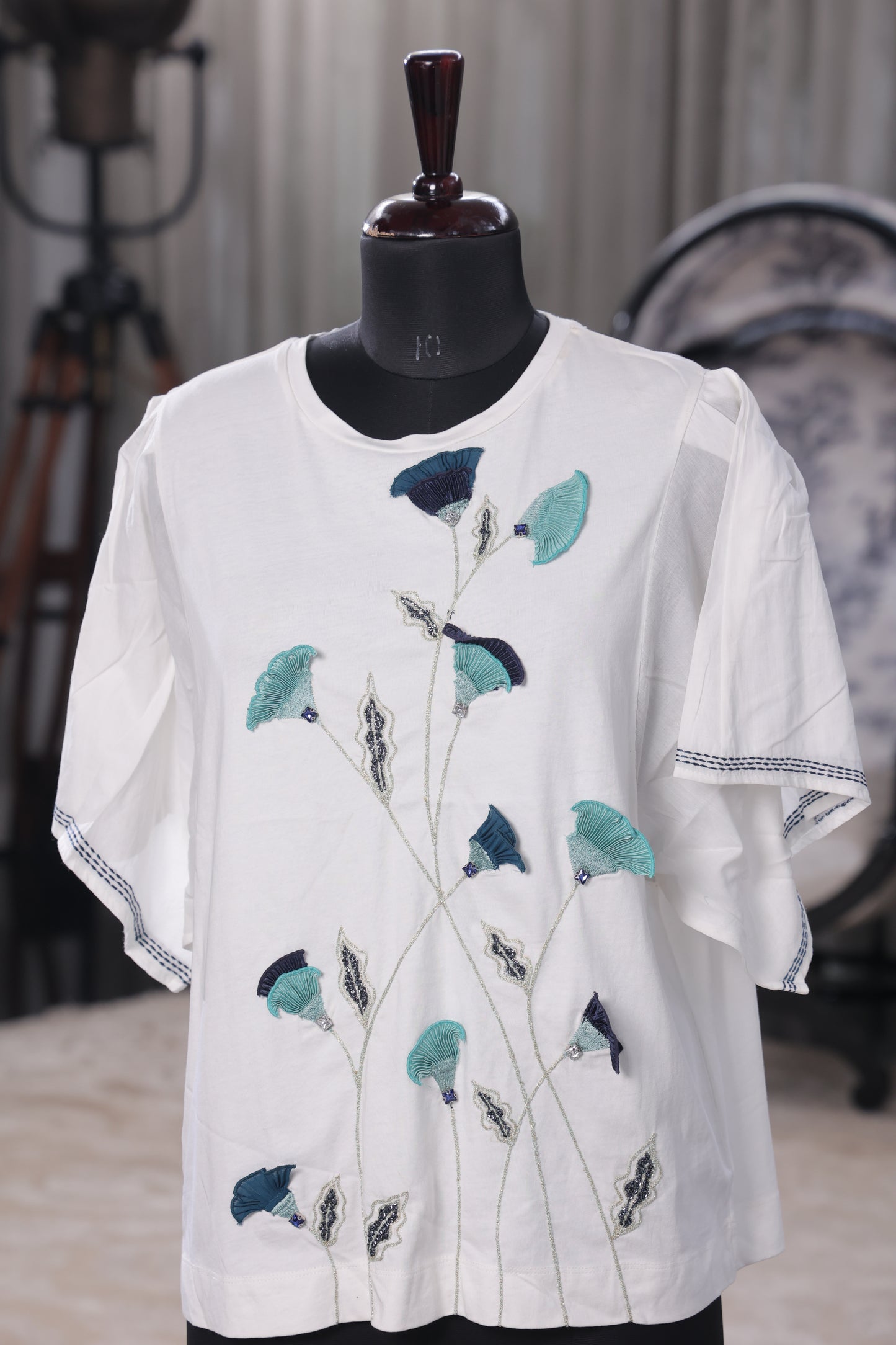3D Bloom Burst Tee