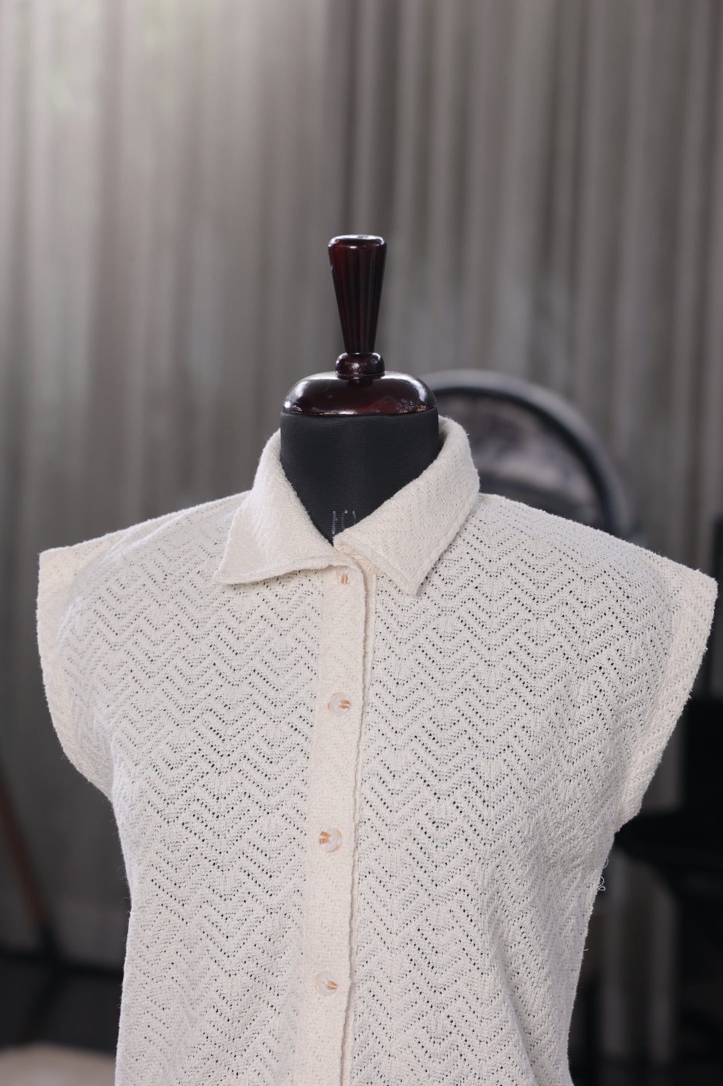 Beige Weave Shirt