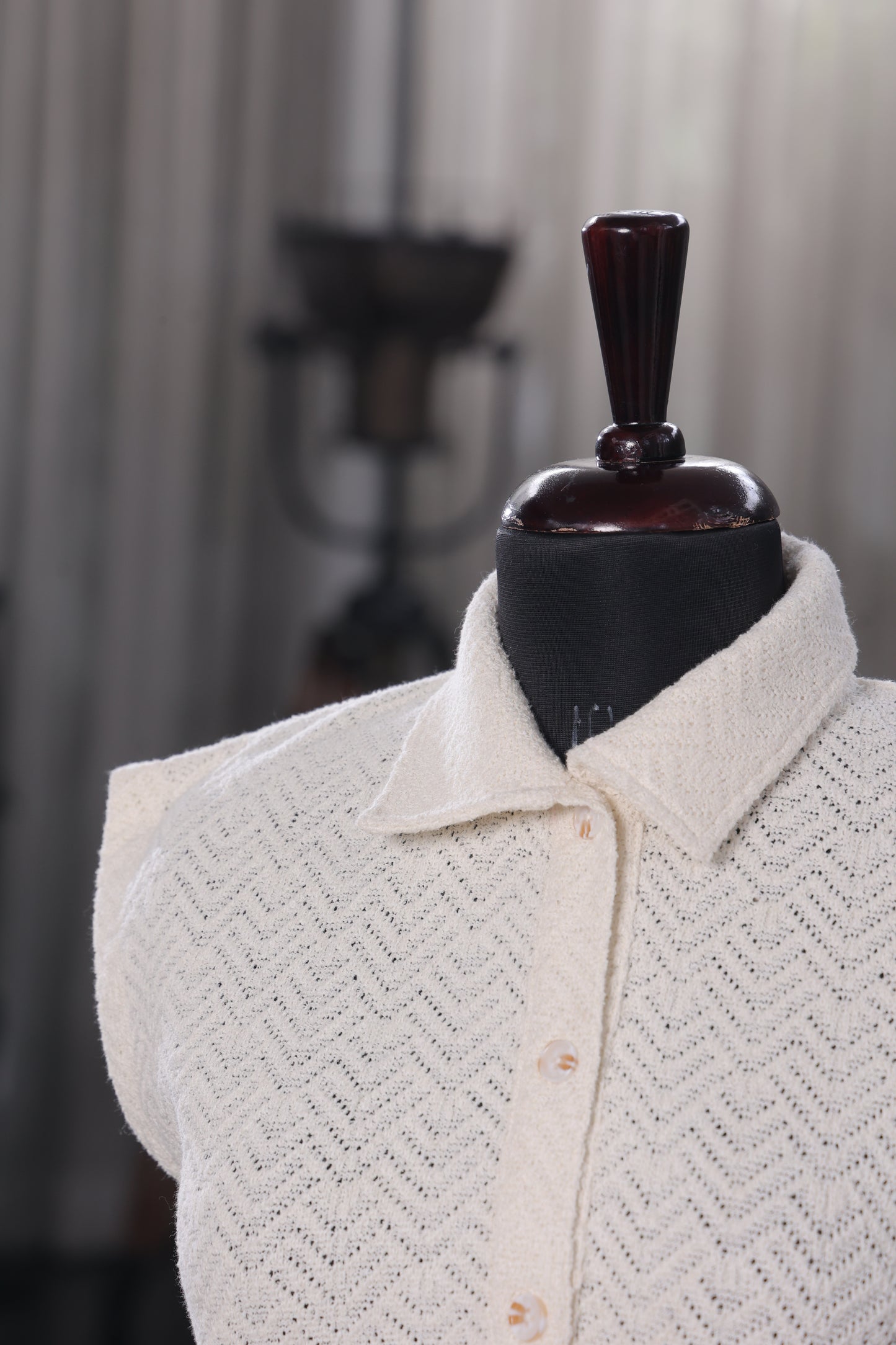 Beige Weave Shirt