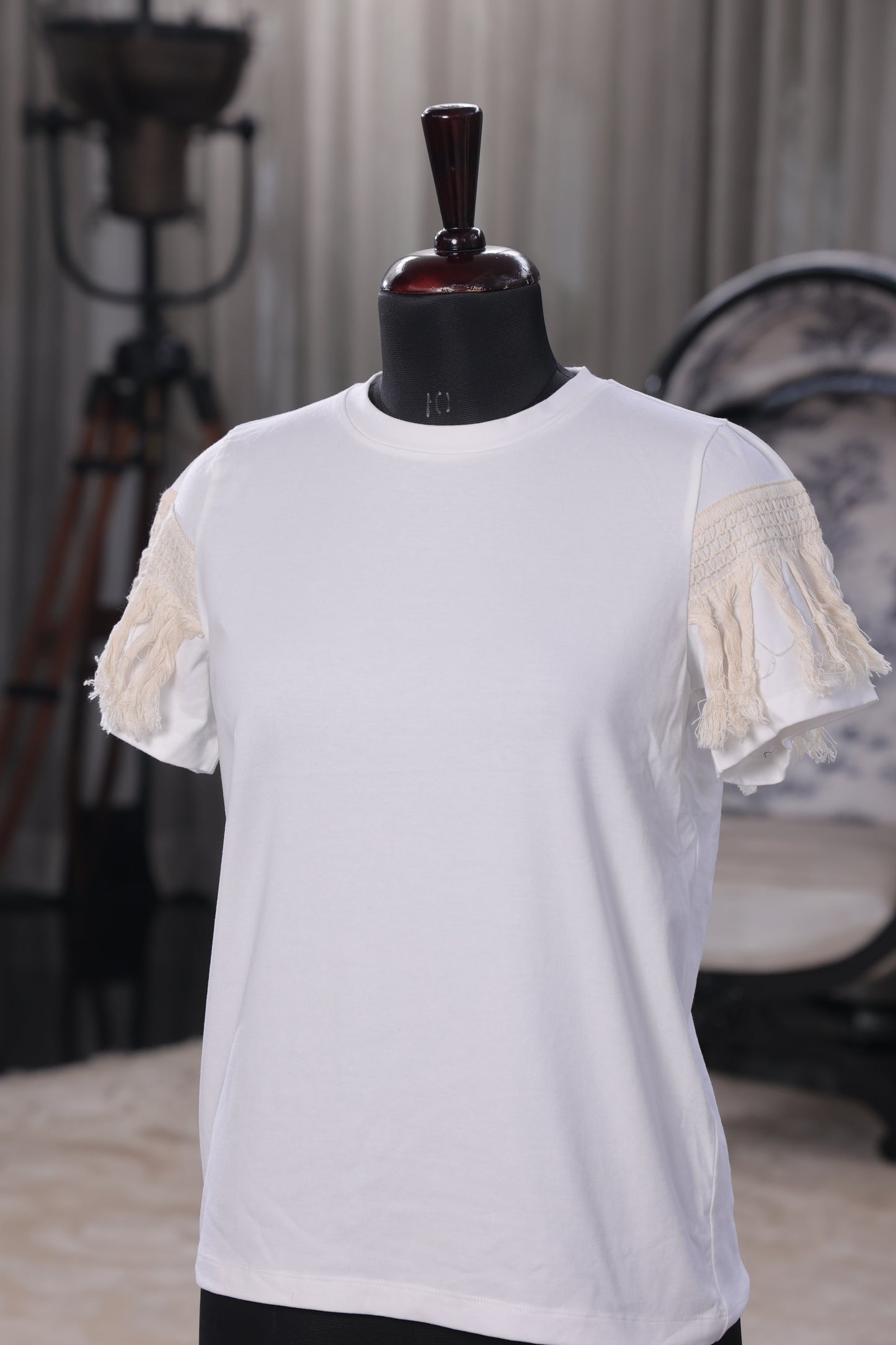 Macrame Elegance Tee