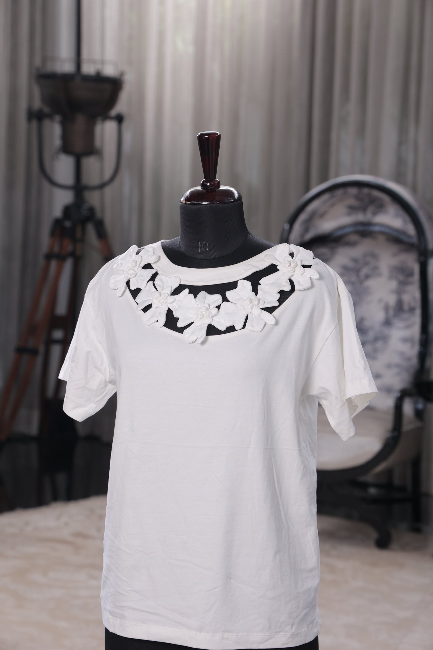 Ivory Lace Charm