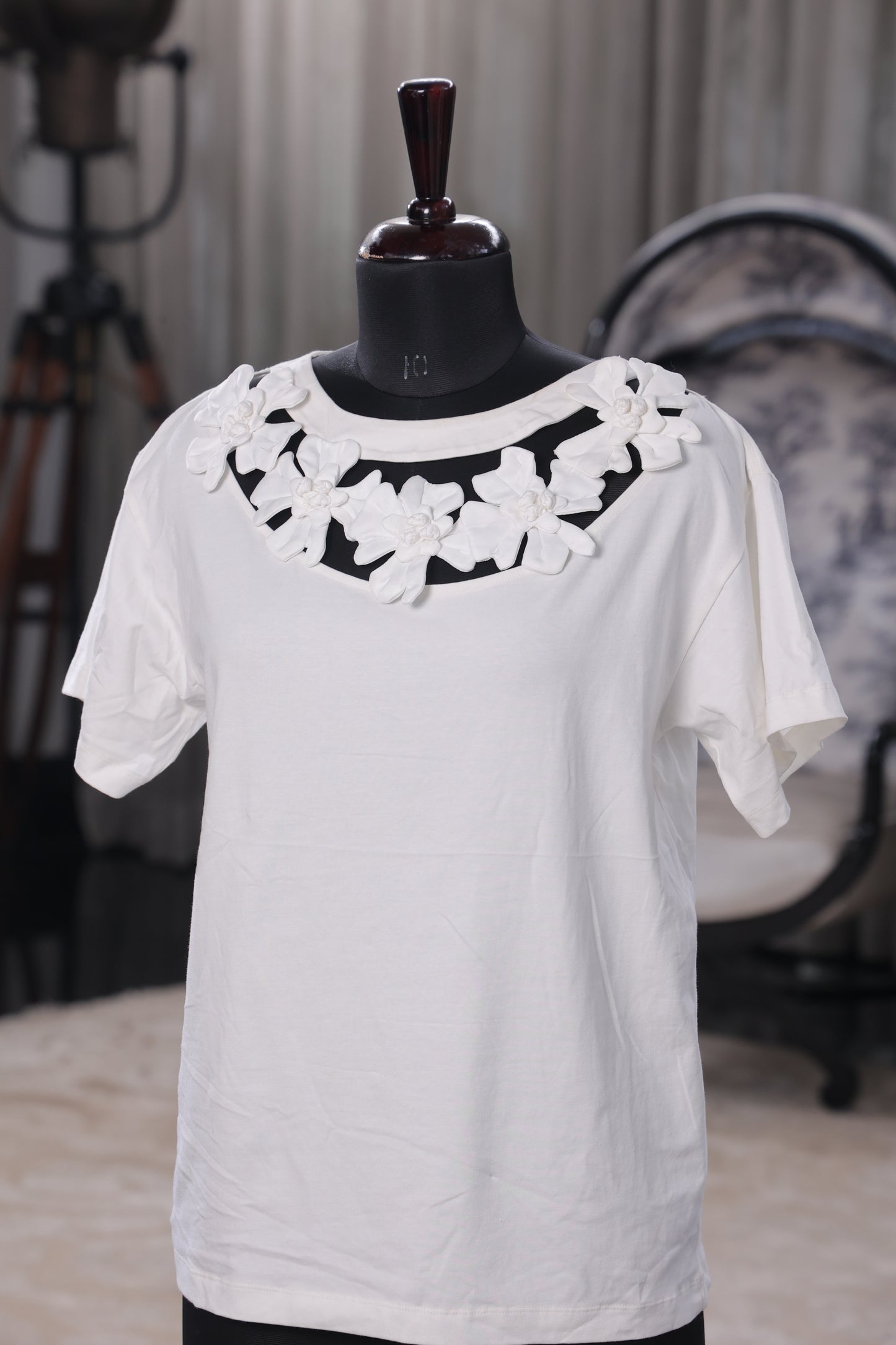 Ivory Lace Charm