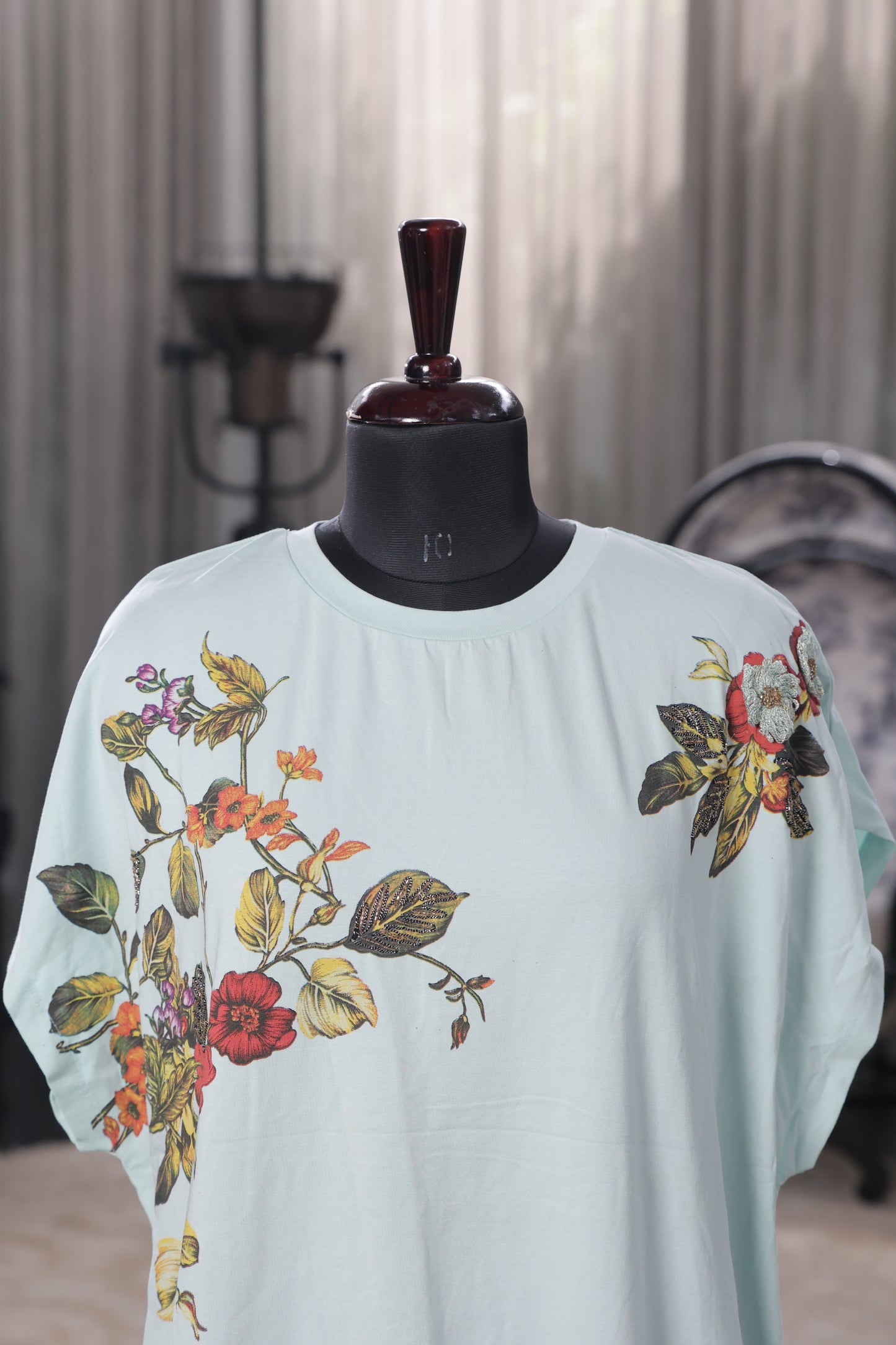 Autumn Cyan Bloom