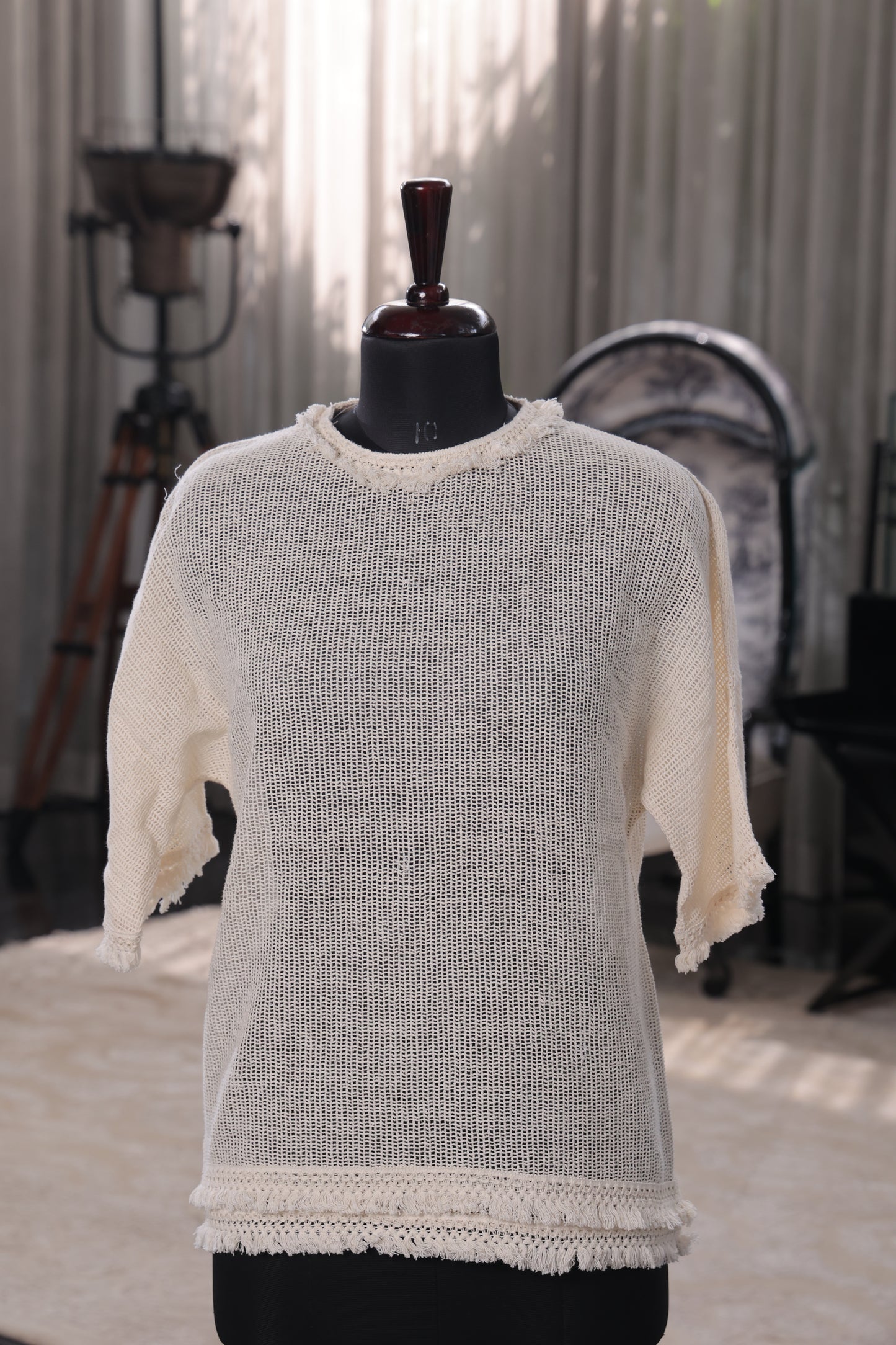 Almond Cozy Top