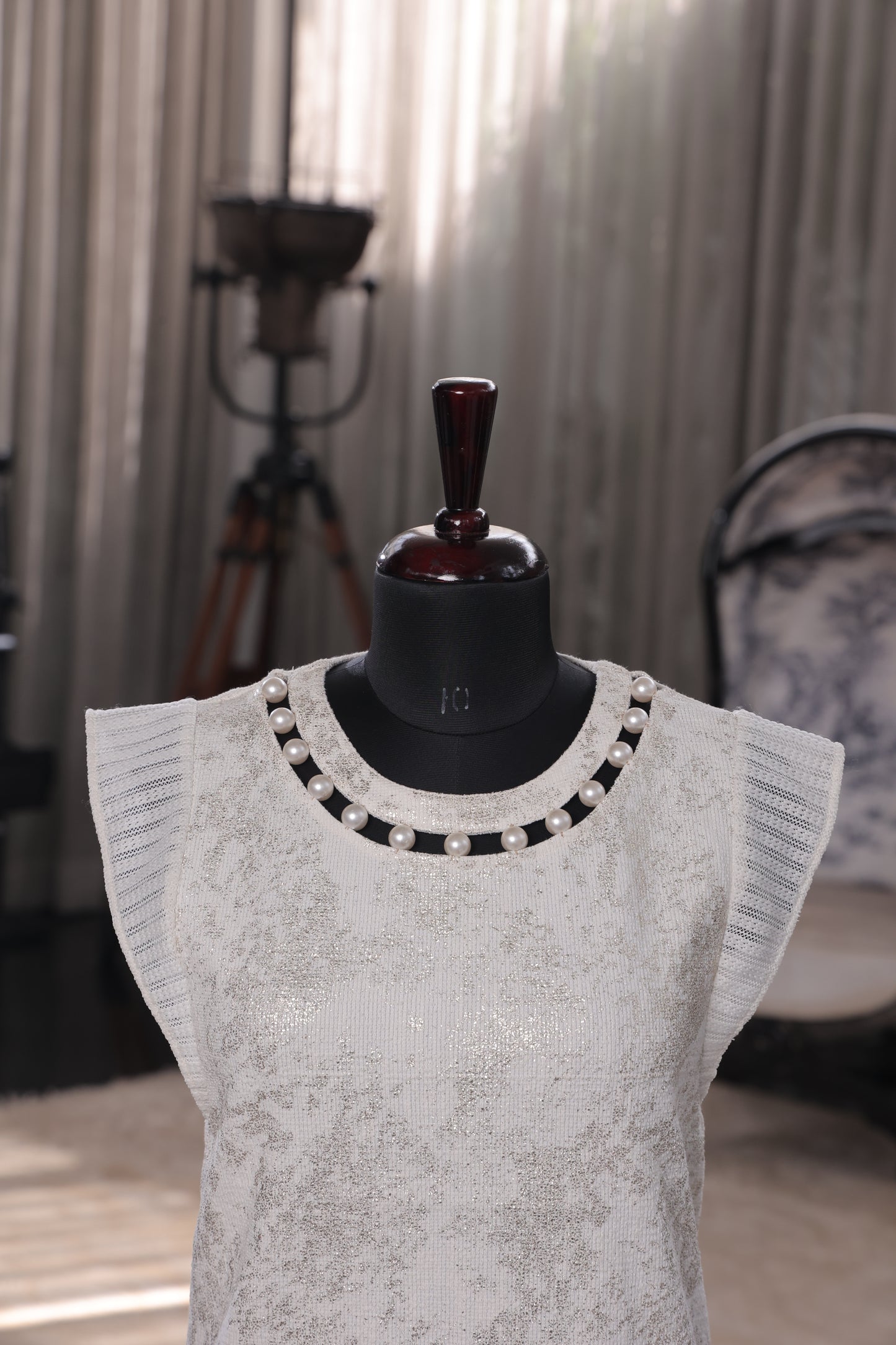 Pearl Sheen Top