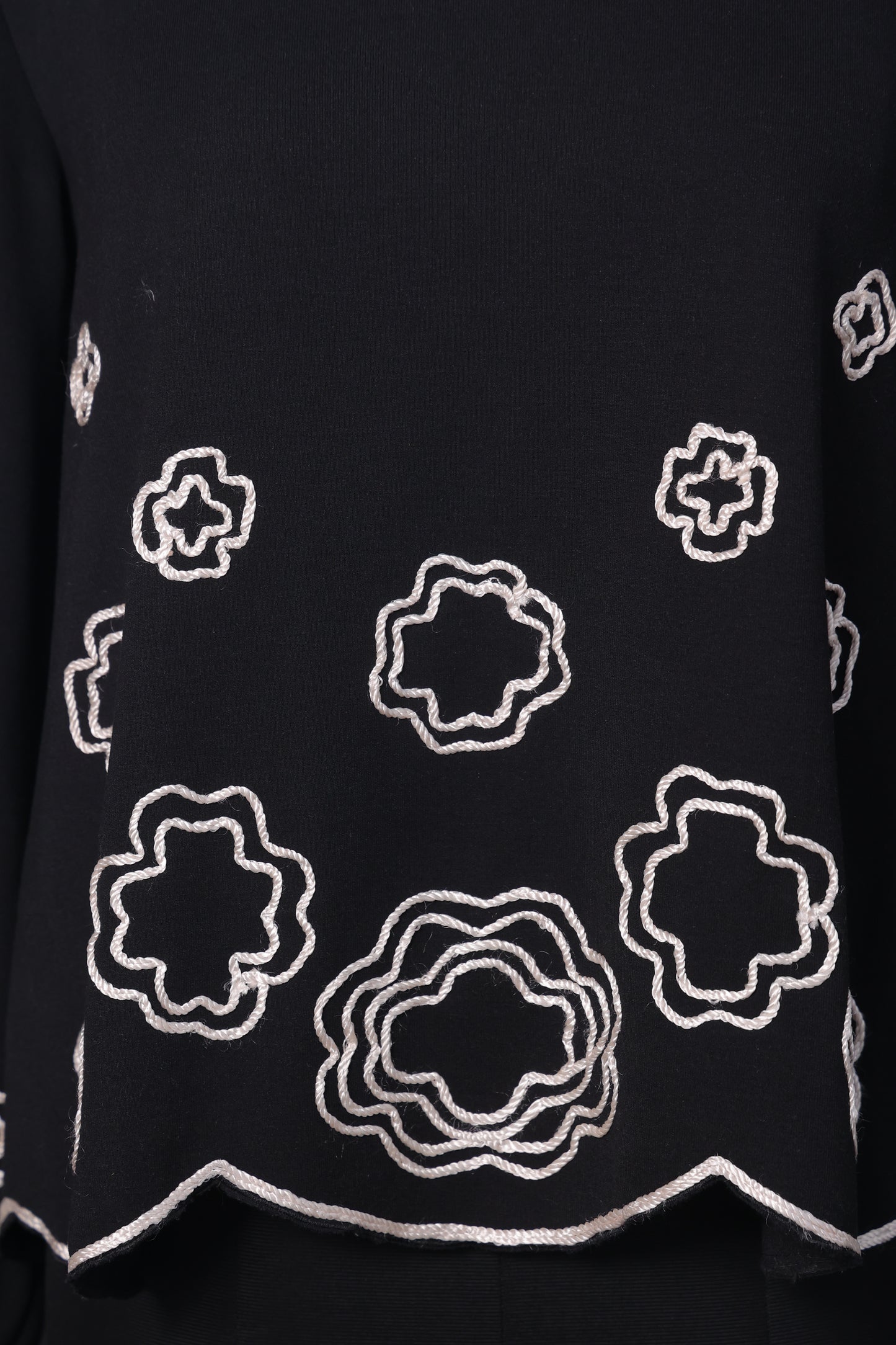 Silver Bloom Top