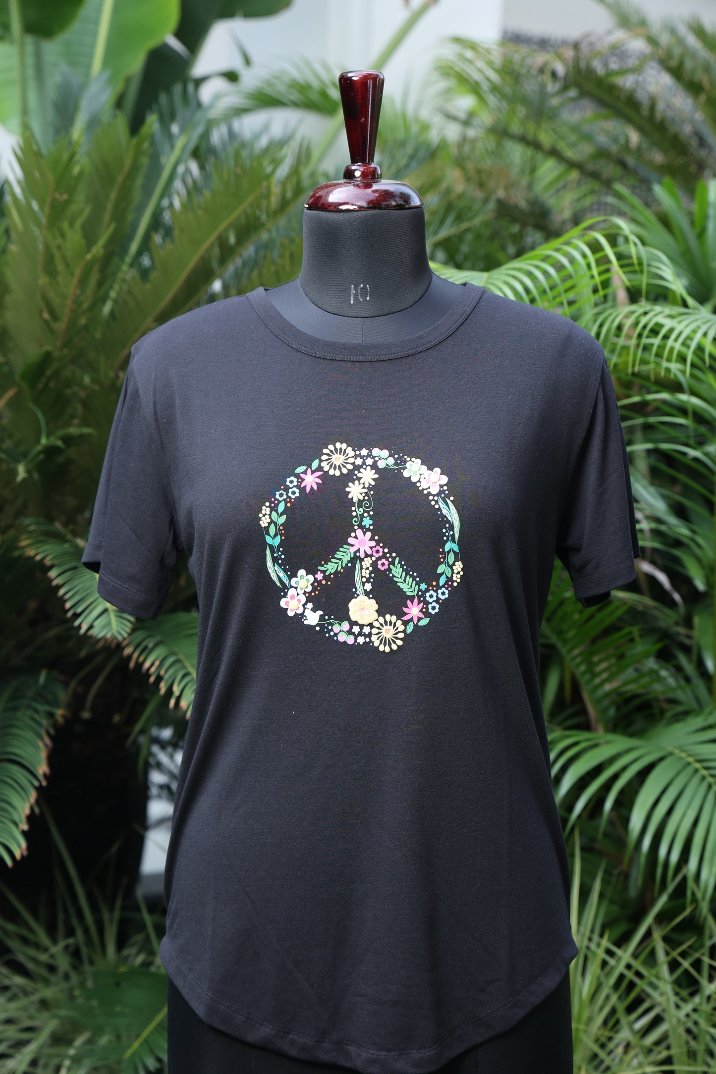 Black Relaxed Tee