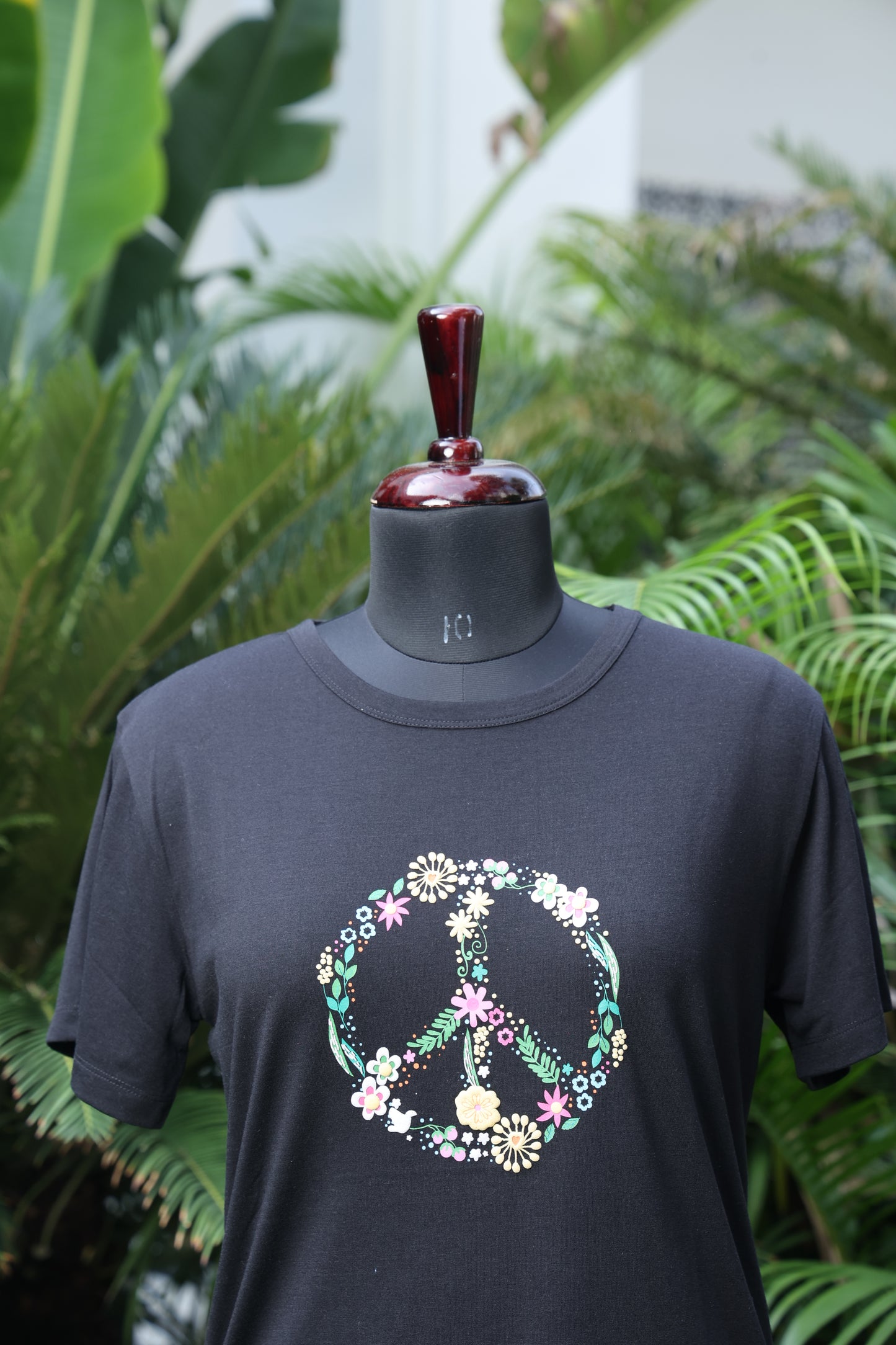 Black Relaxed Tee