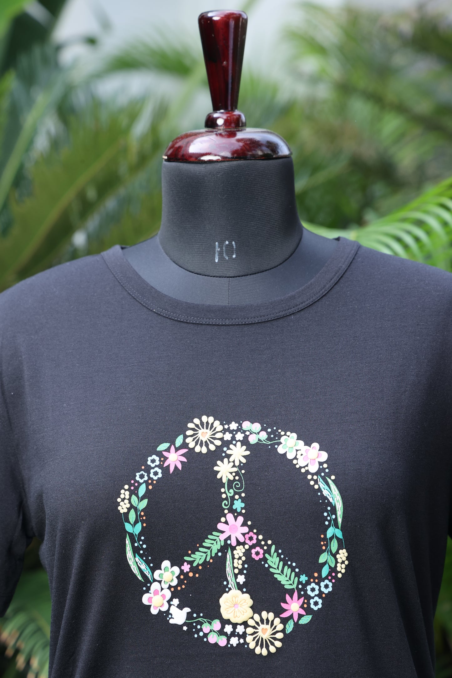 Black Relaxed Tee