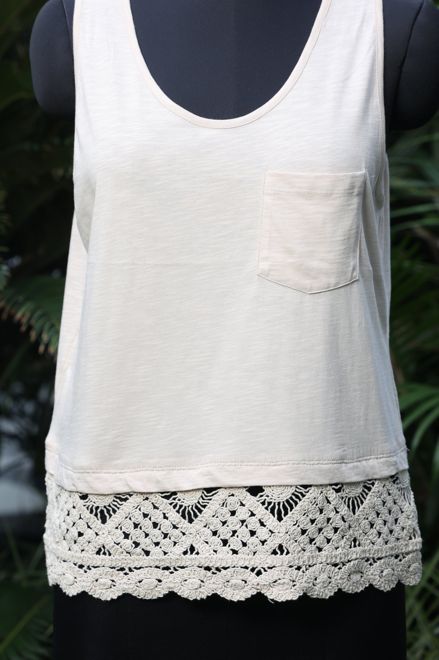 Crochet Accent Tank