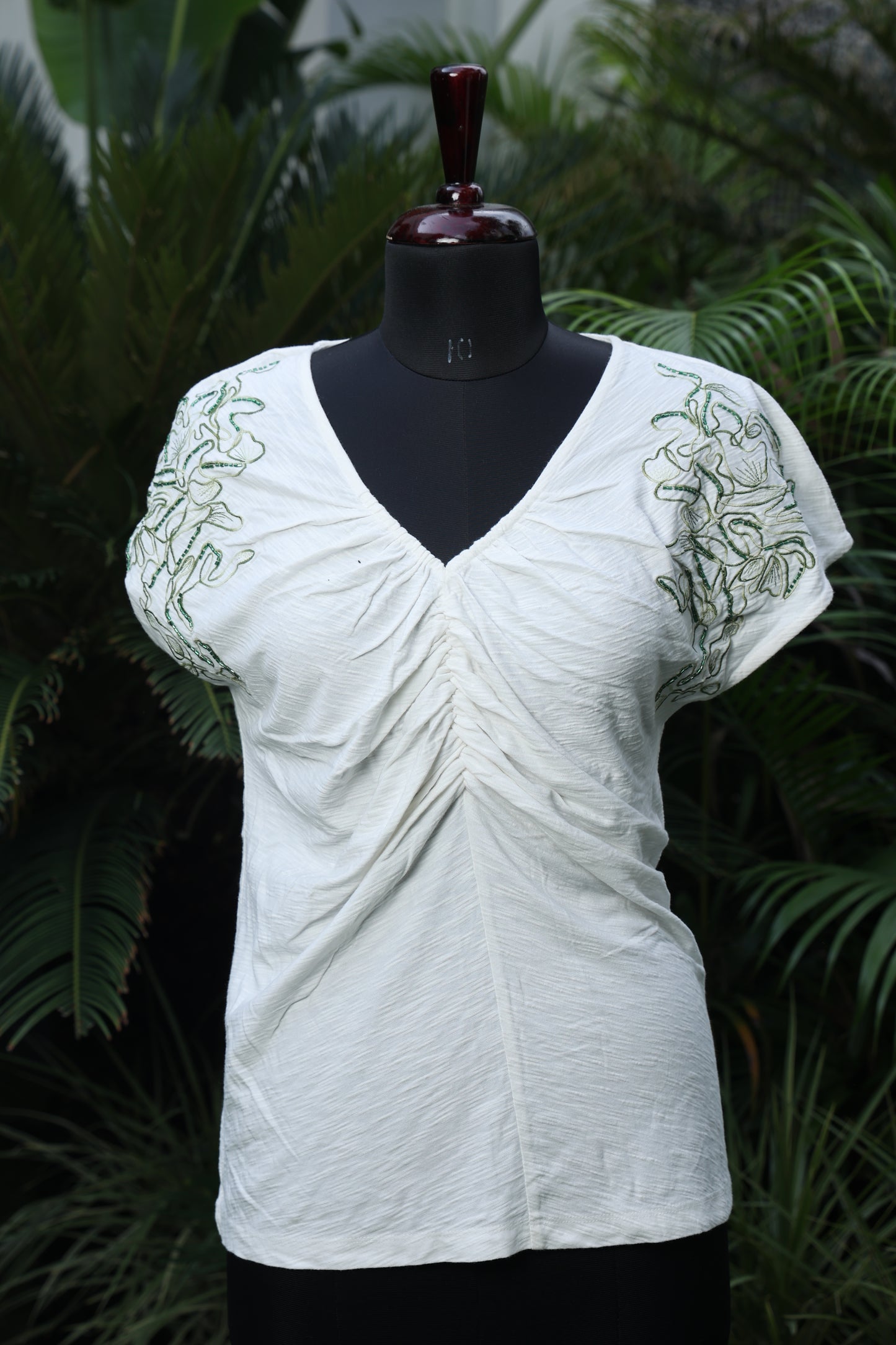 Floral Edge Top