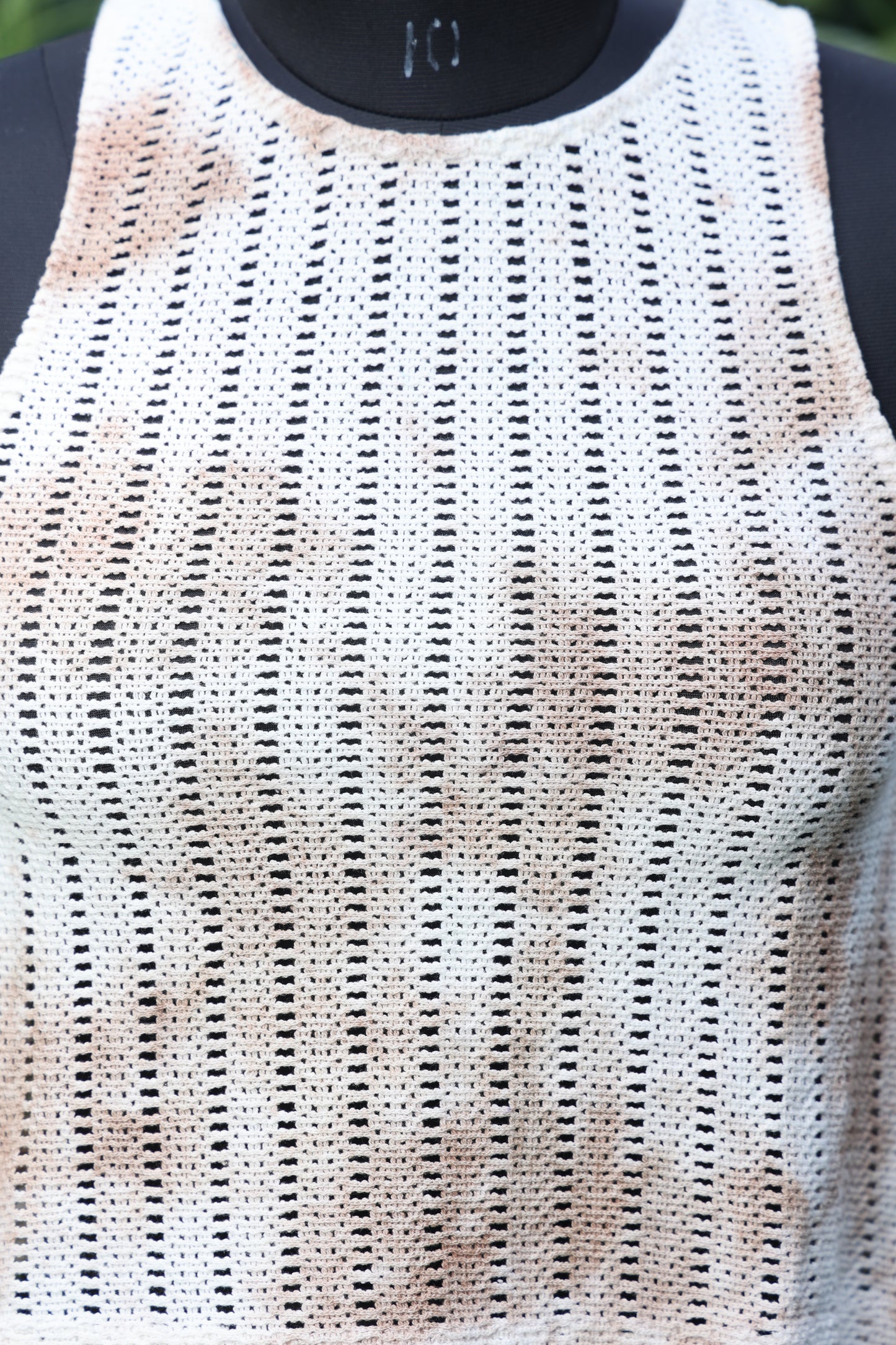 Coffee Mist Crochet Top