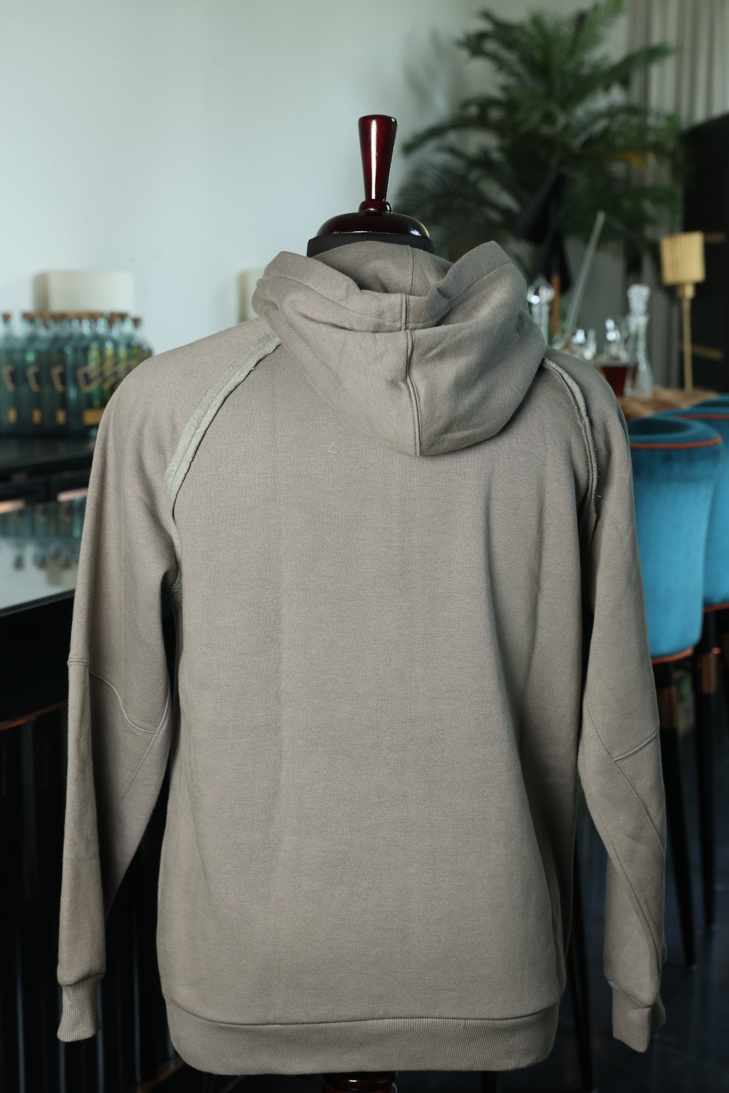 Raw-Edge Classic Hoodie