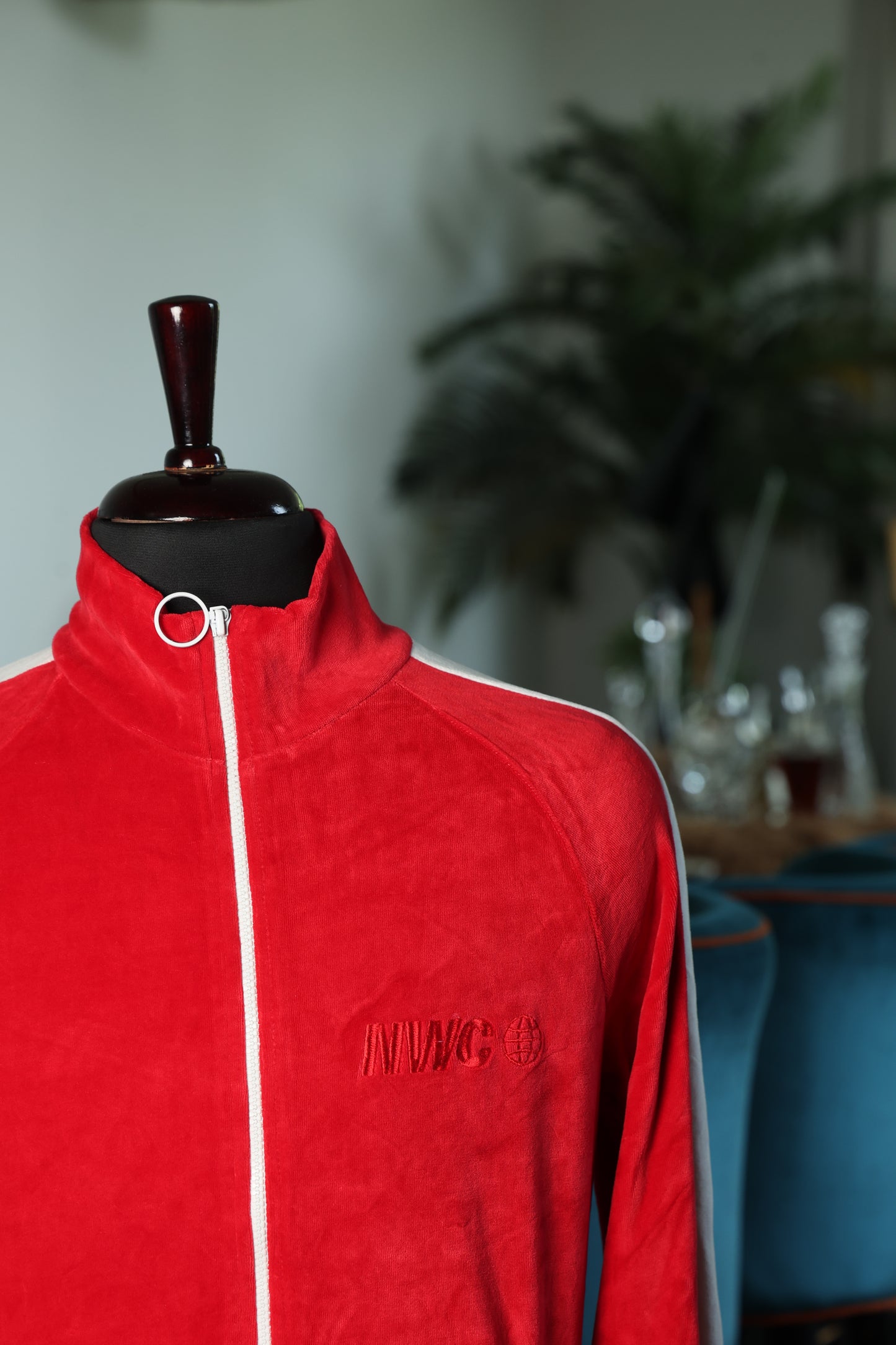Crimson Pulse Pullover