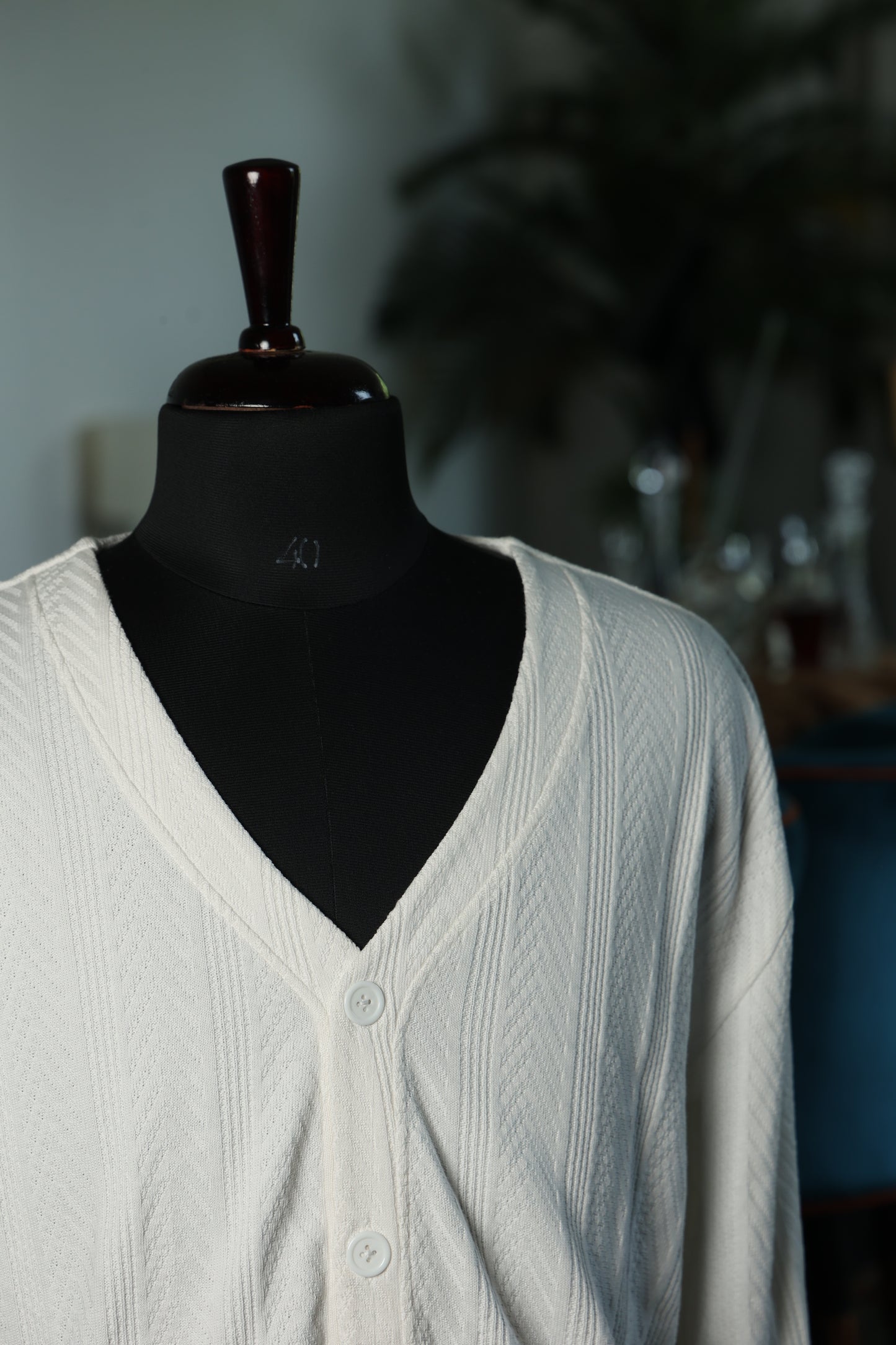 Essential White Cardigan