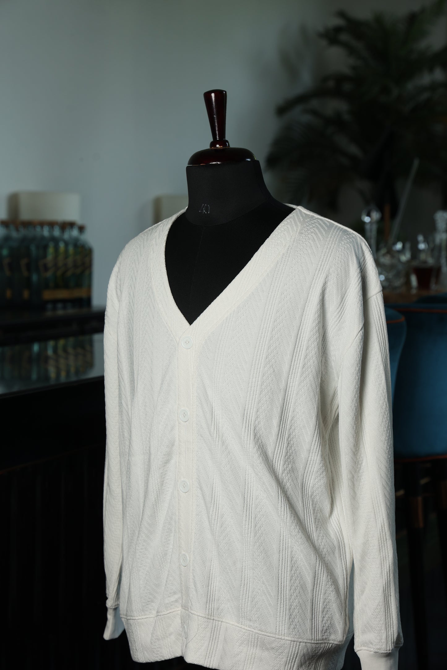 Essential White Cardigan