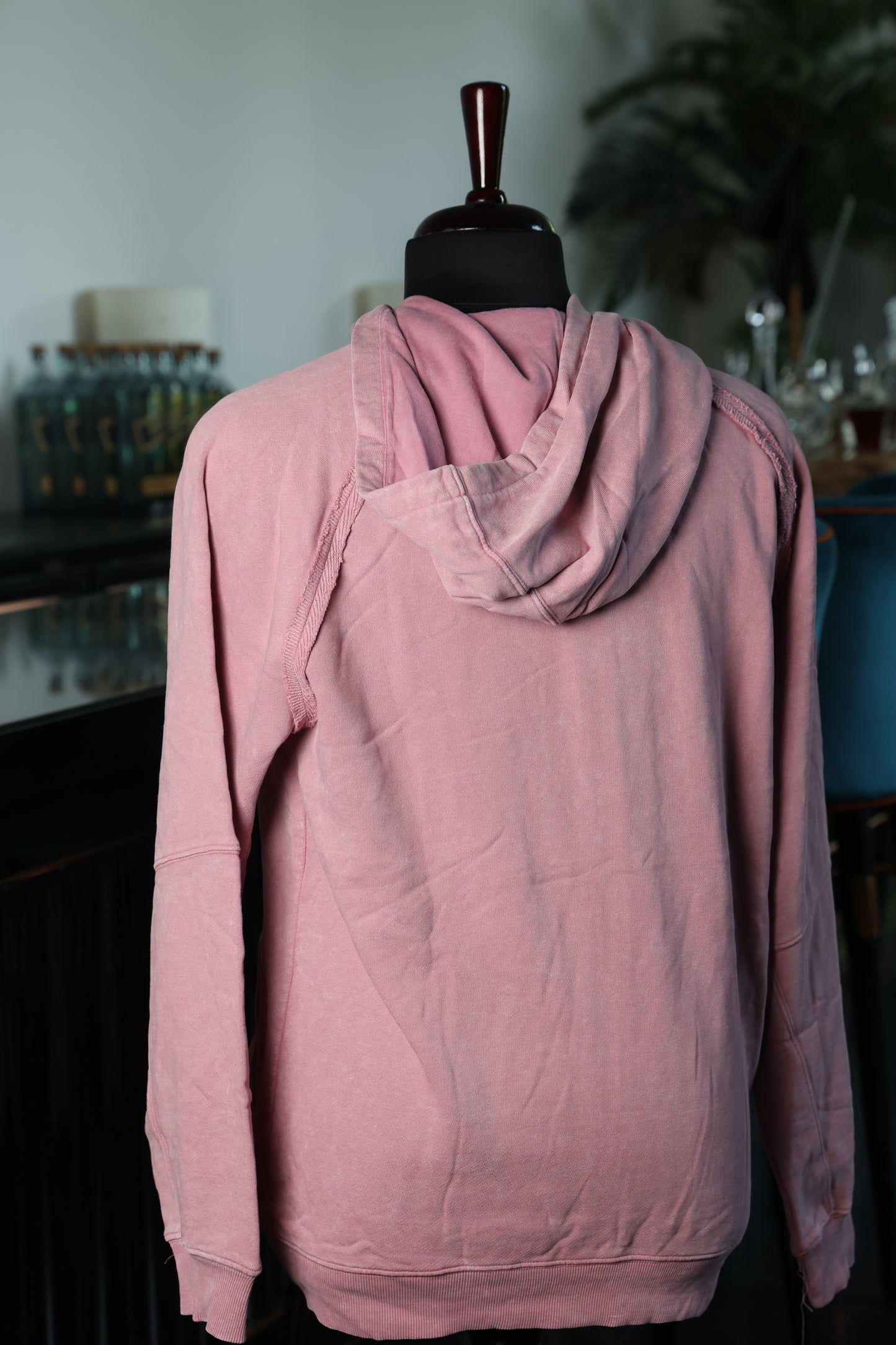 Blush Weave Hoodie