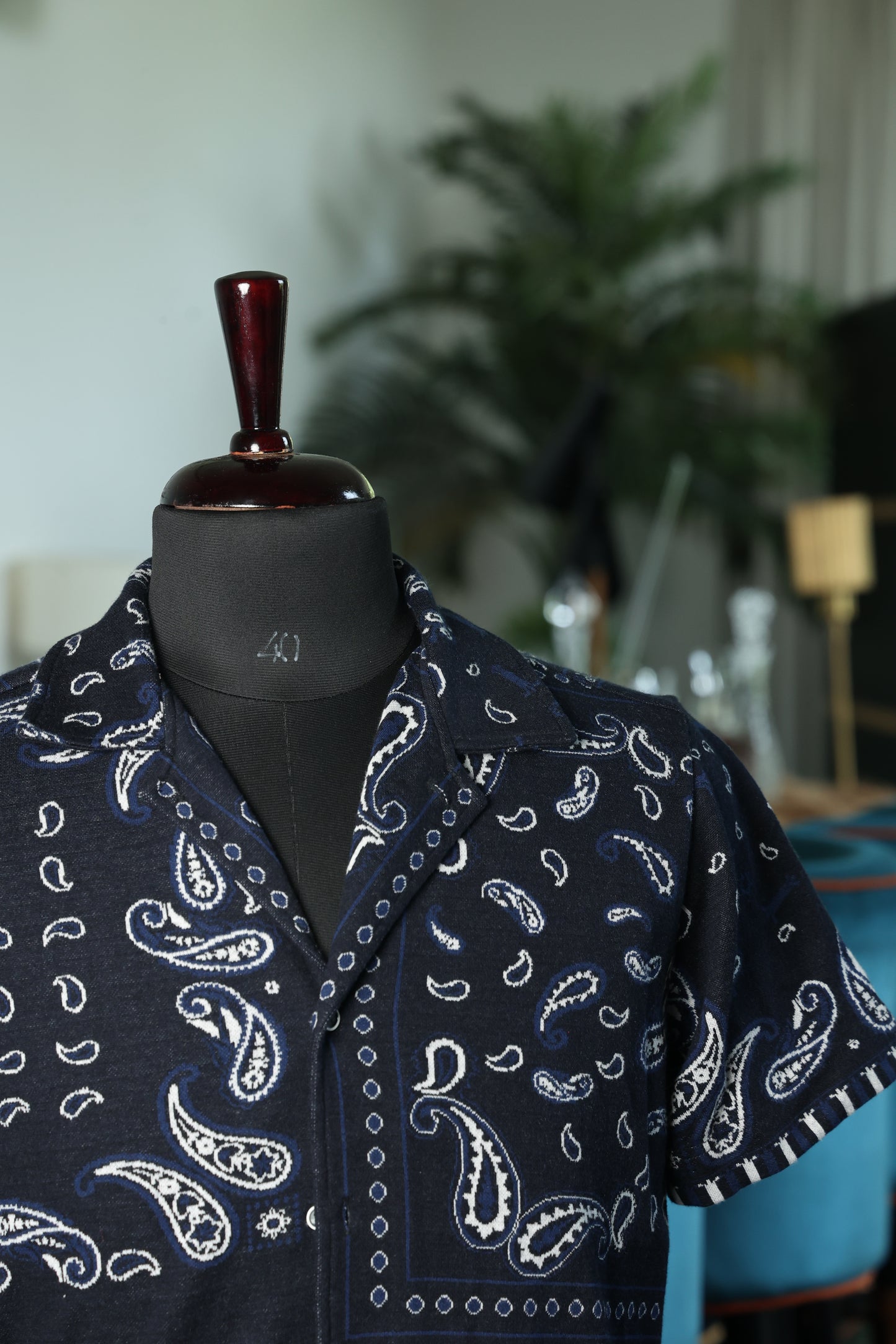 Midnight Paisley Shirt