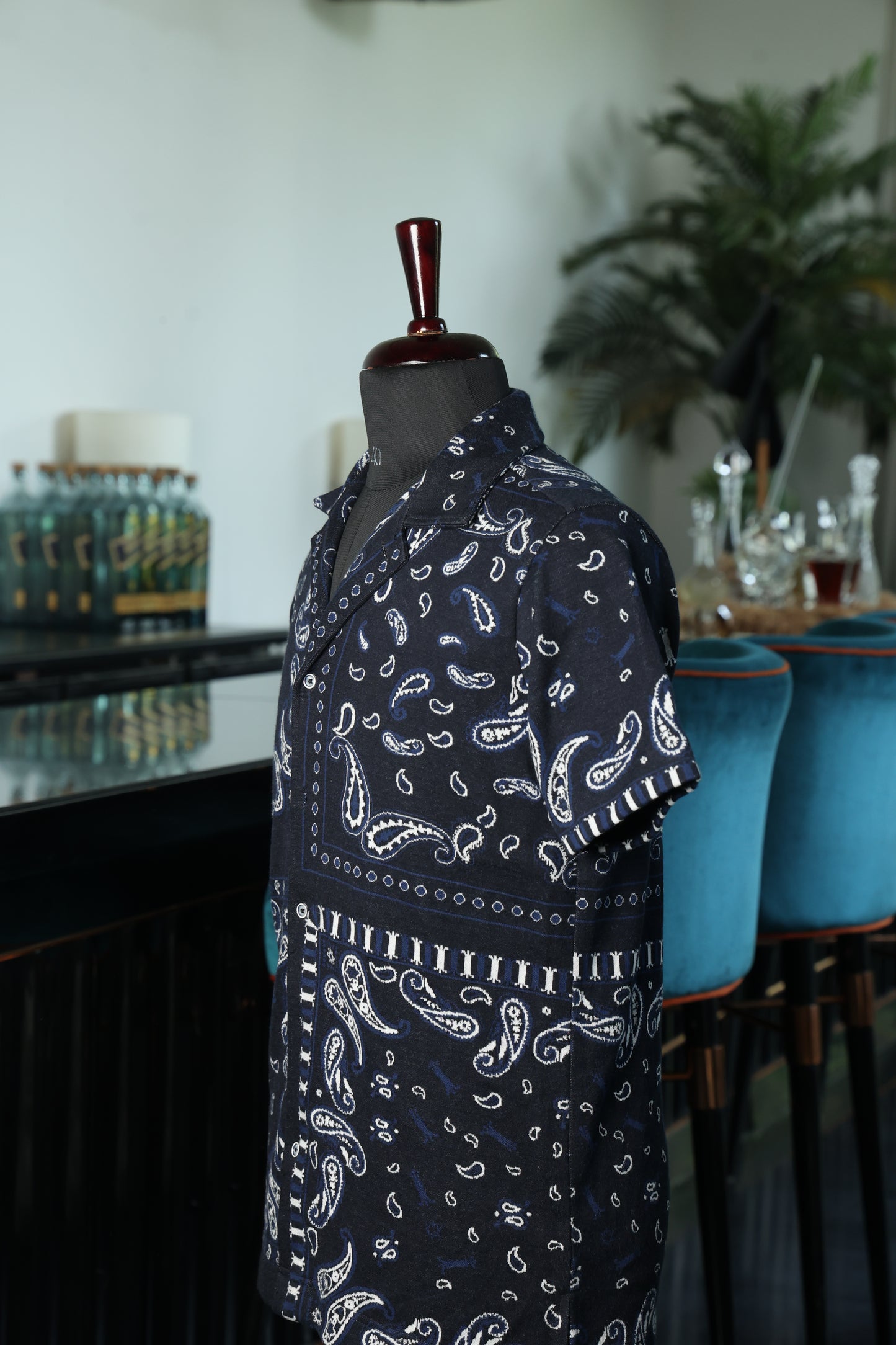 Midnight Paisley Shirt