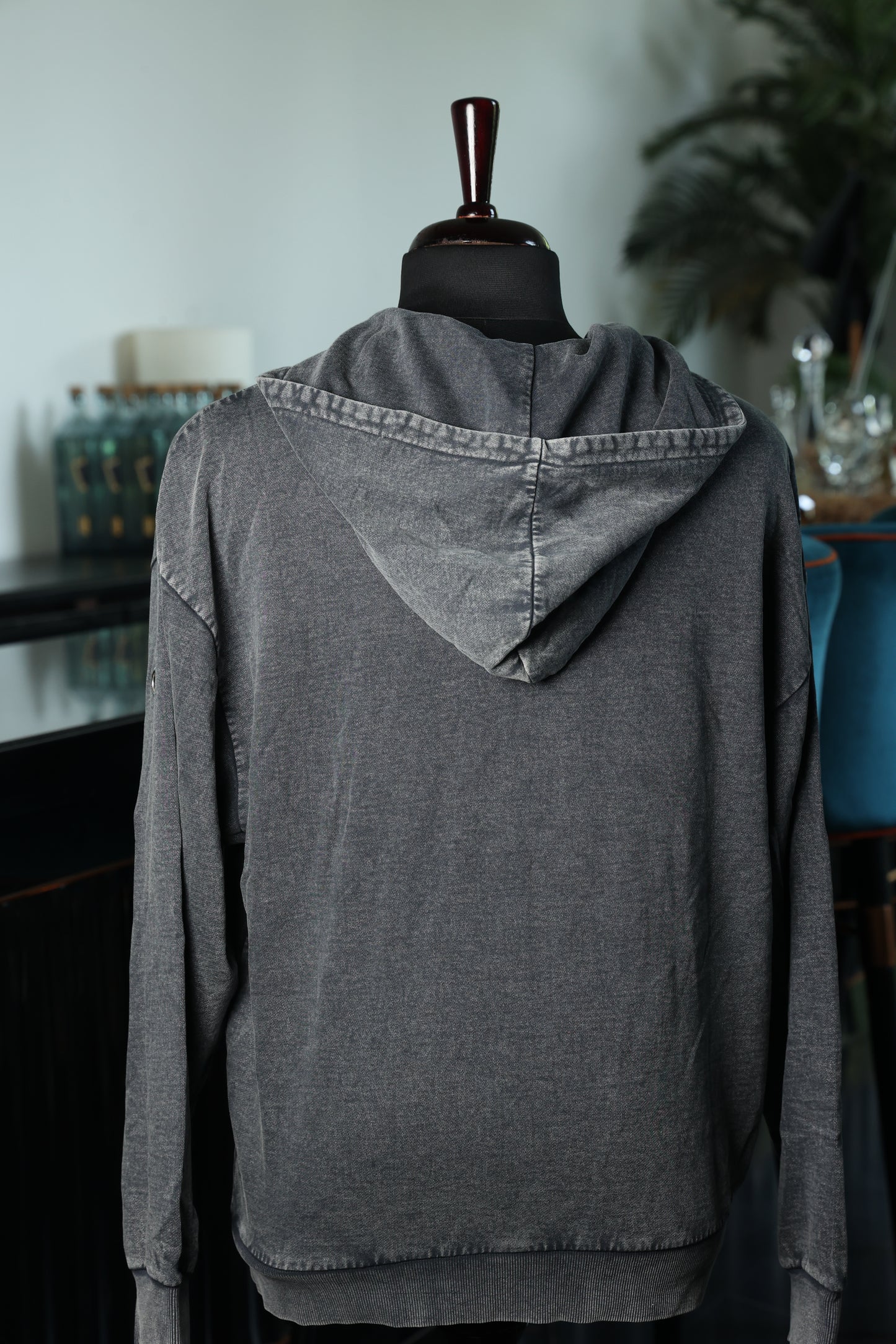 Graphite Weave Hoodie