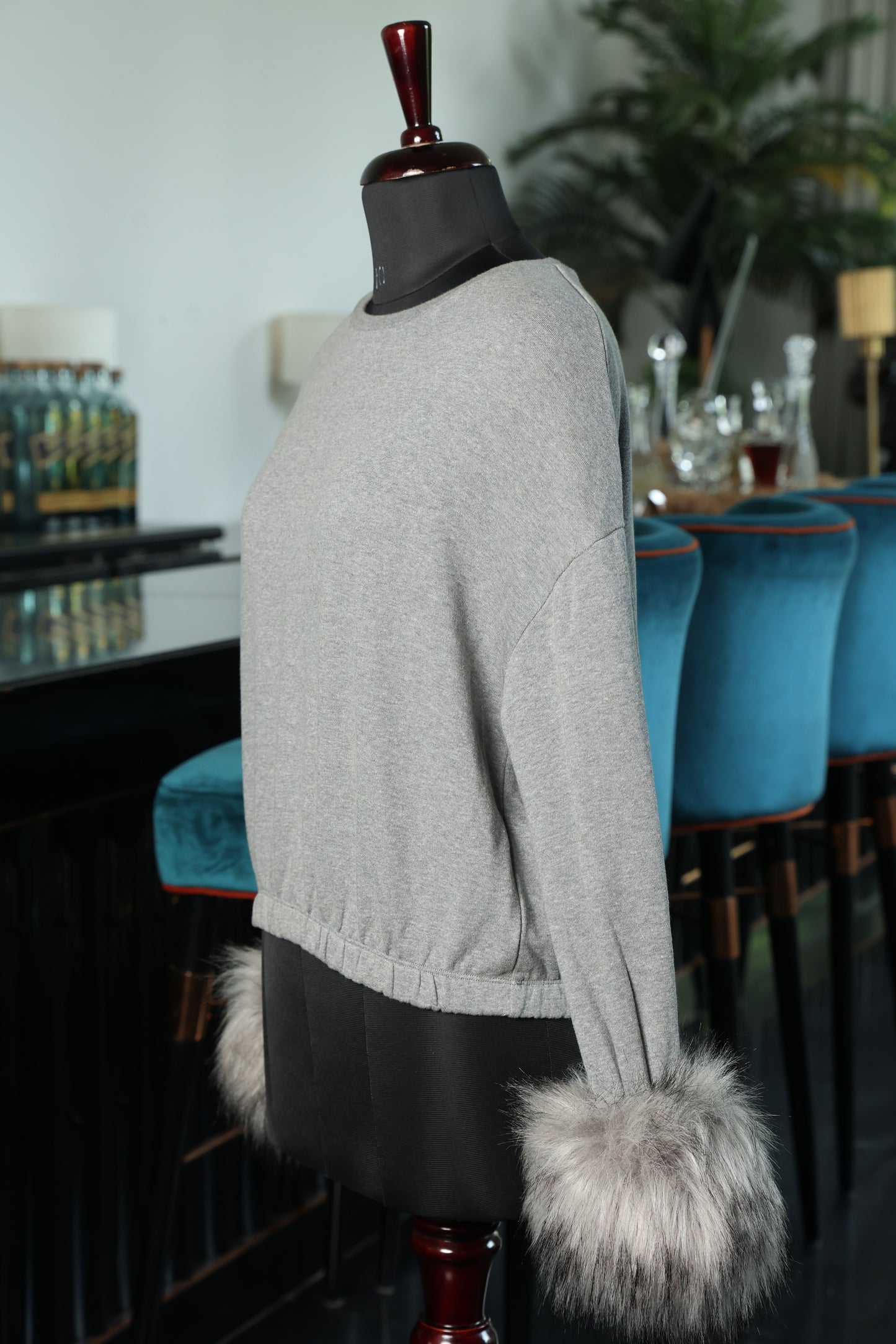 Frosted Frill Sweatshirt