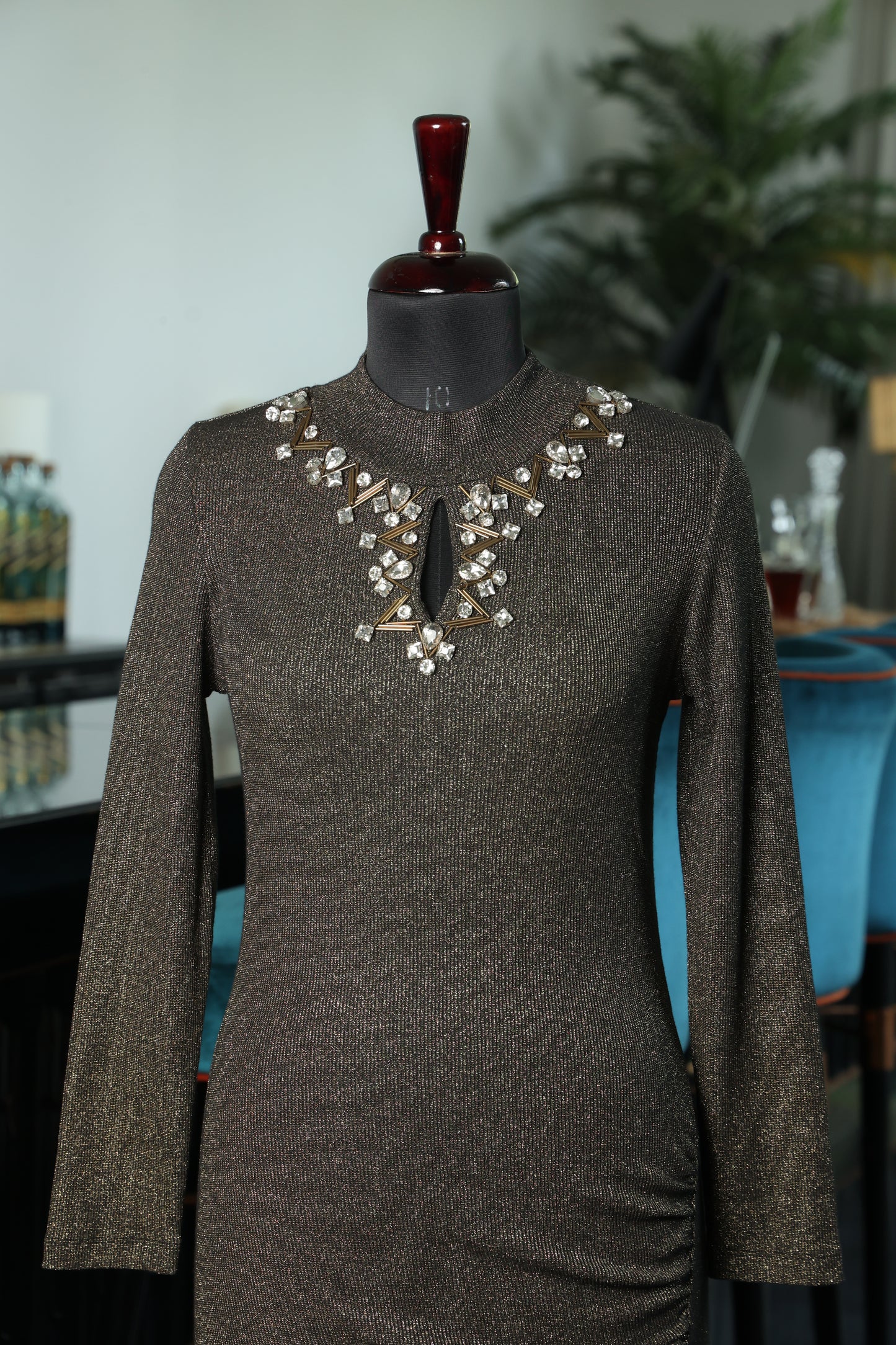 Jyuno Embellished Dress