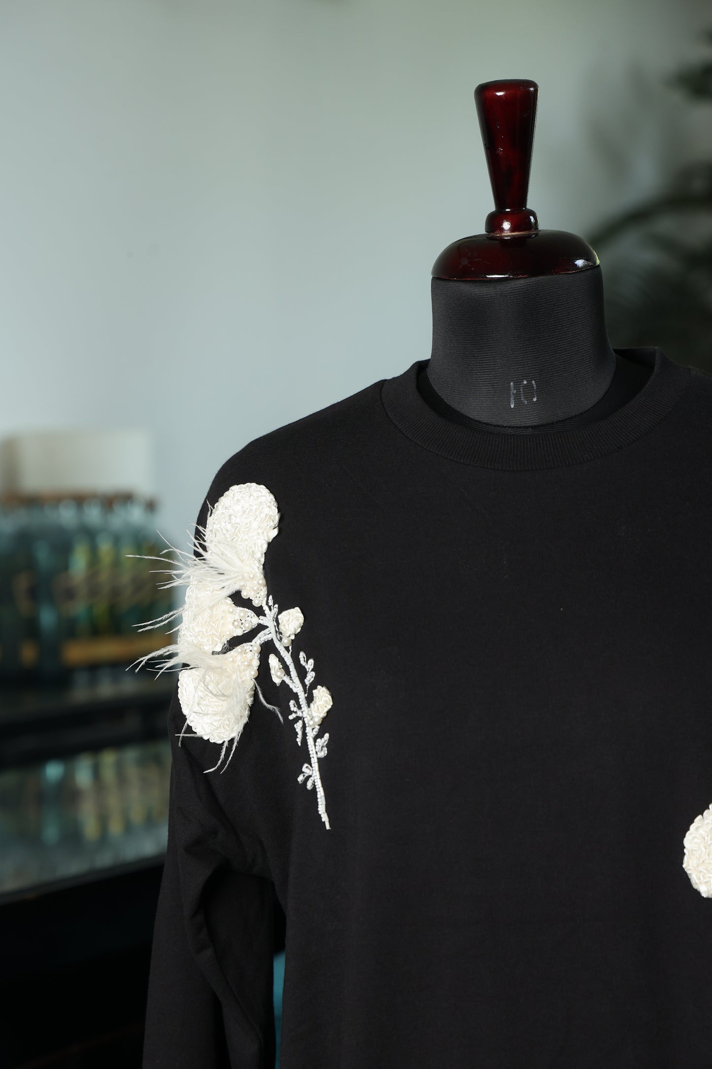 Floral Noir Sweatshirt