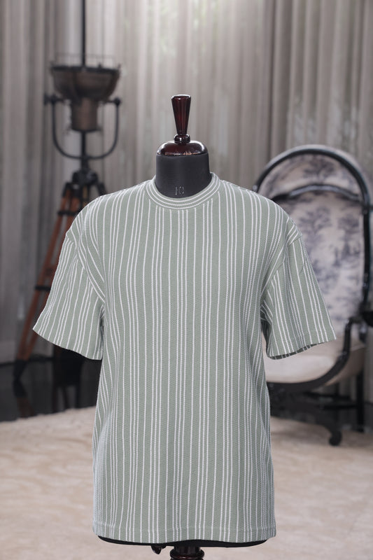Verdant Stripes Tee