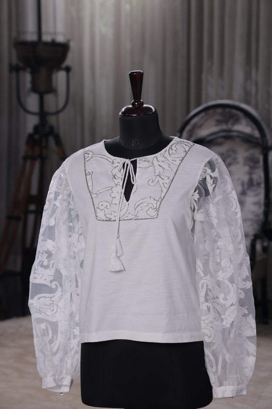 Medieval Lace Blouse