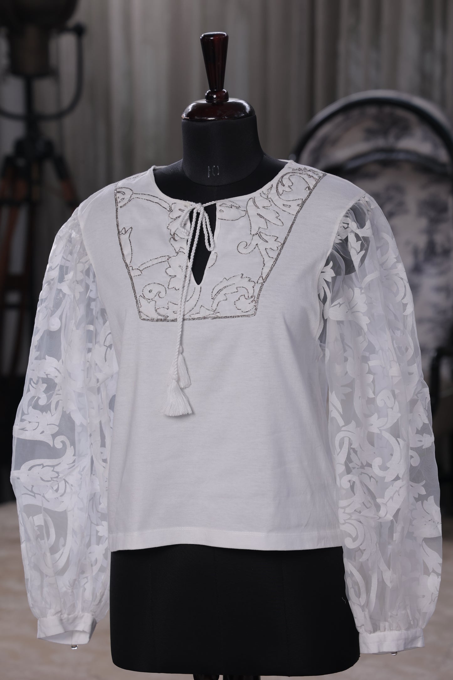 Medieval Lace Blouse