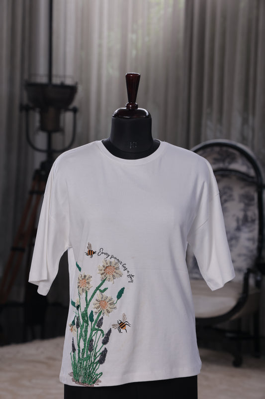 Botanical Whisper Tee