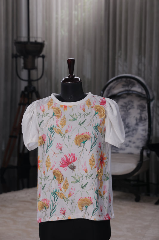 Floral Serenade Top
