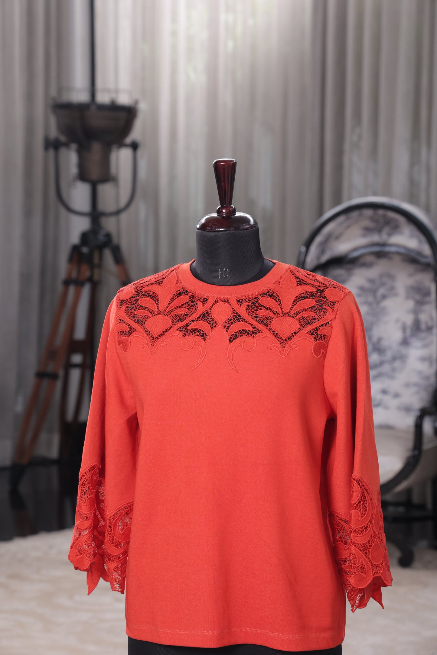 Ruby Lace Top