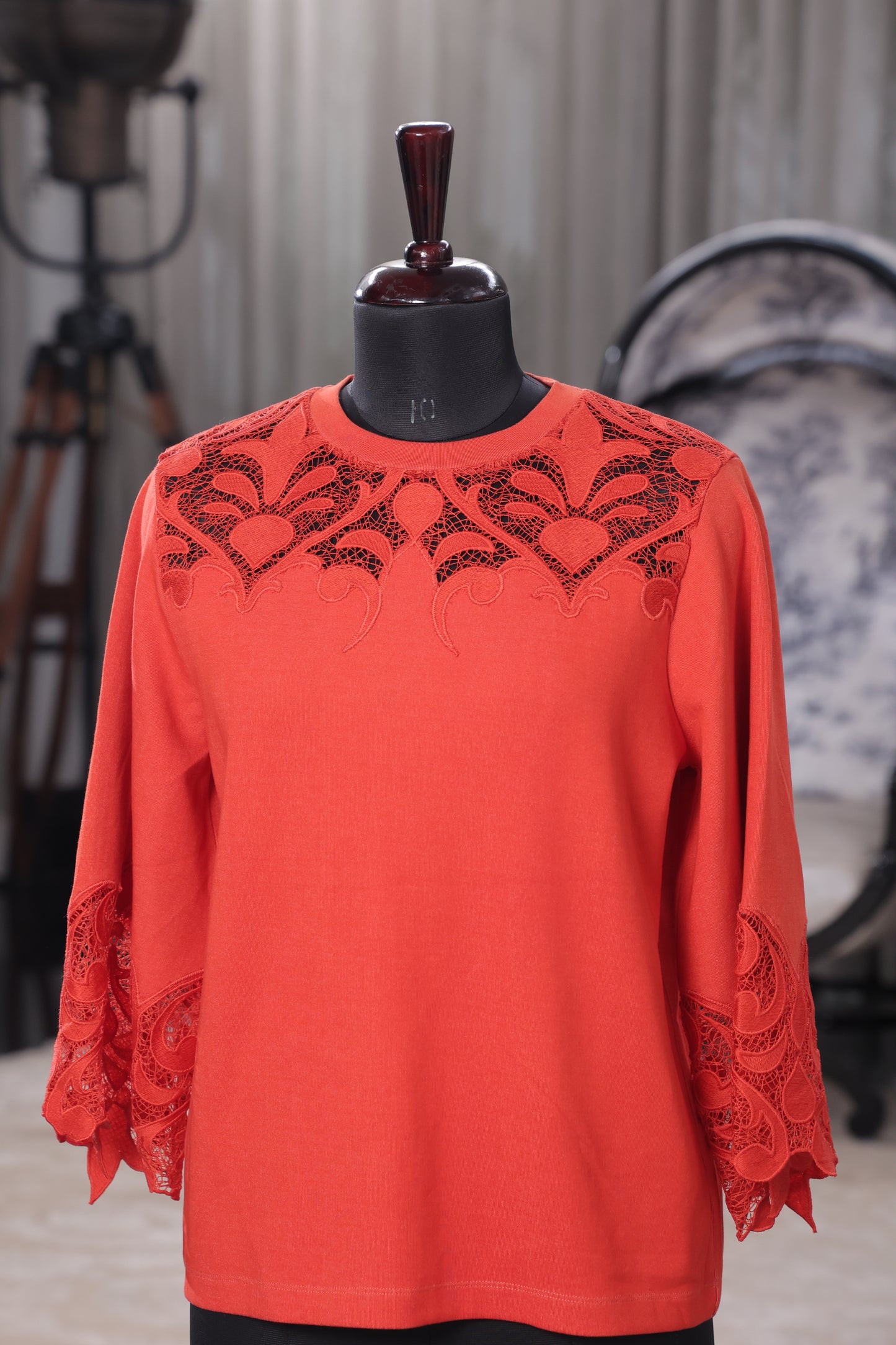 Ruby Lace Top