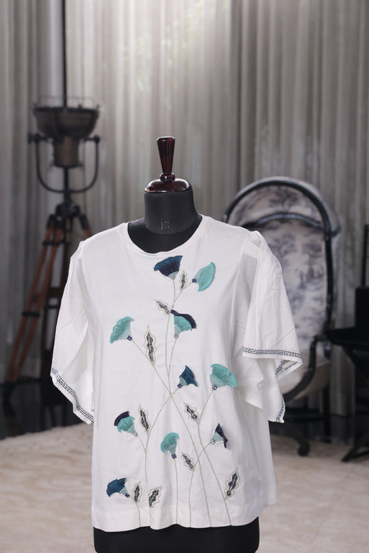 3D Bloom Burst Tee