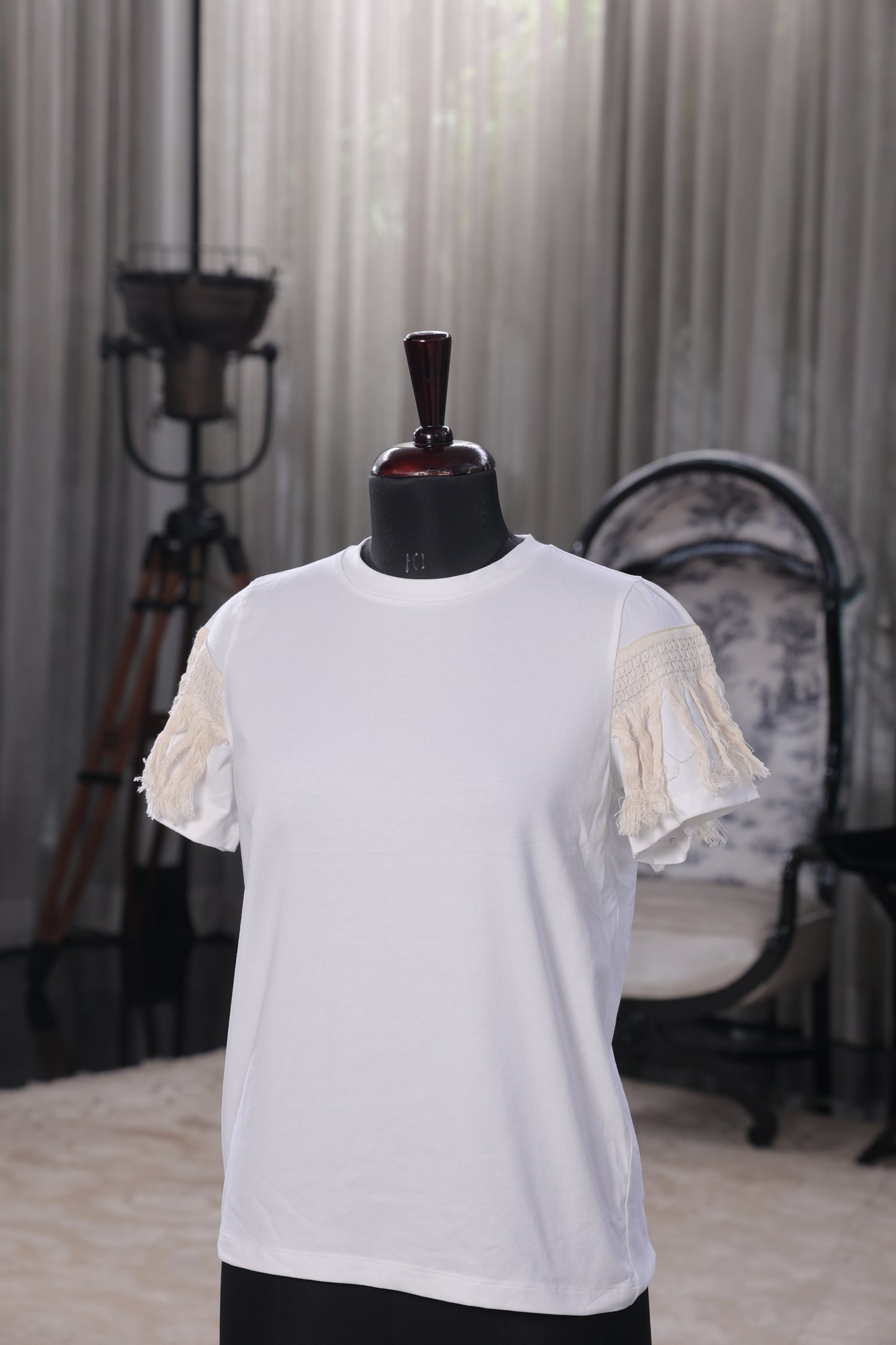 Macrame Elegance Tee