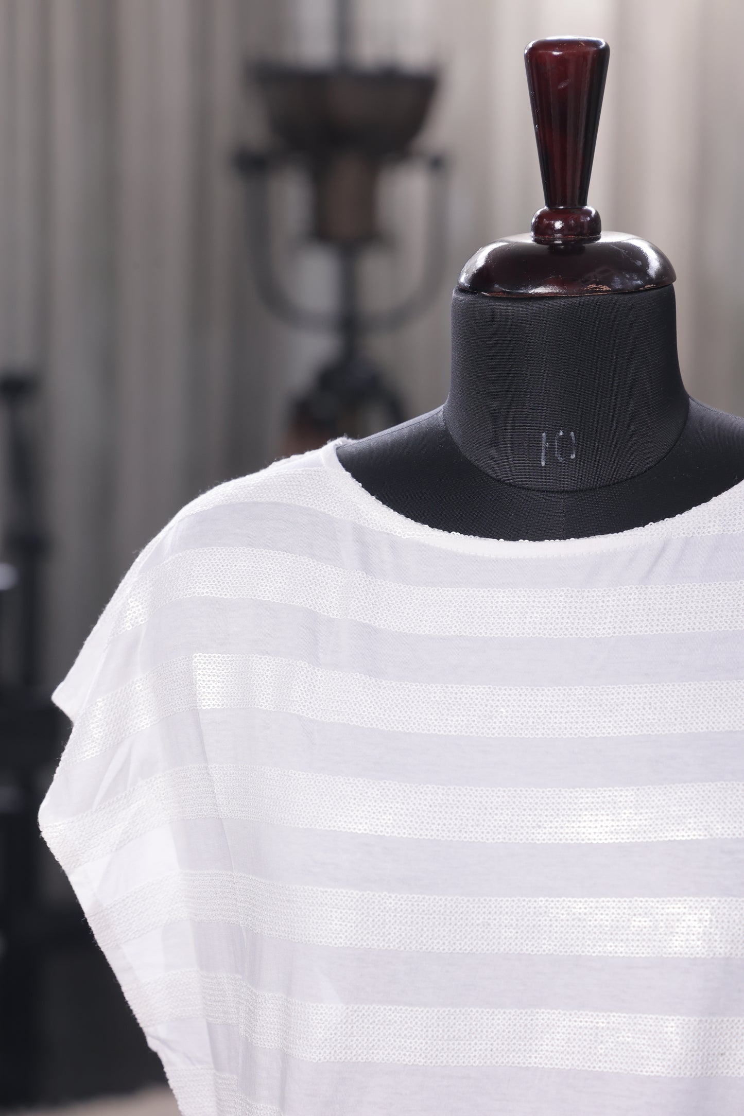 Ivory Stripe Tee