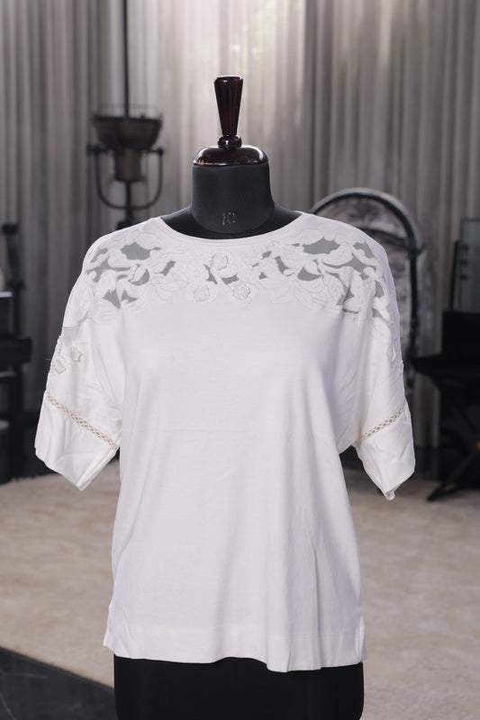Ethereal Lace Tee