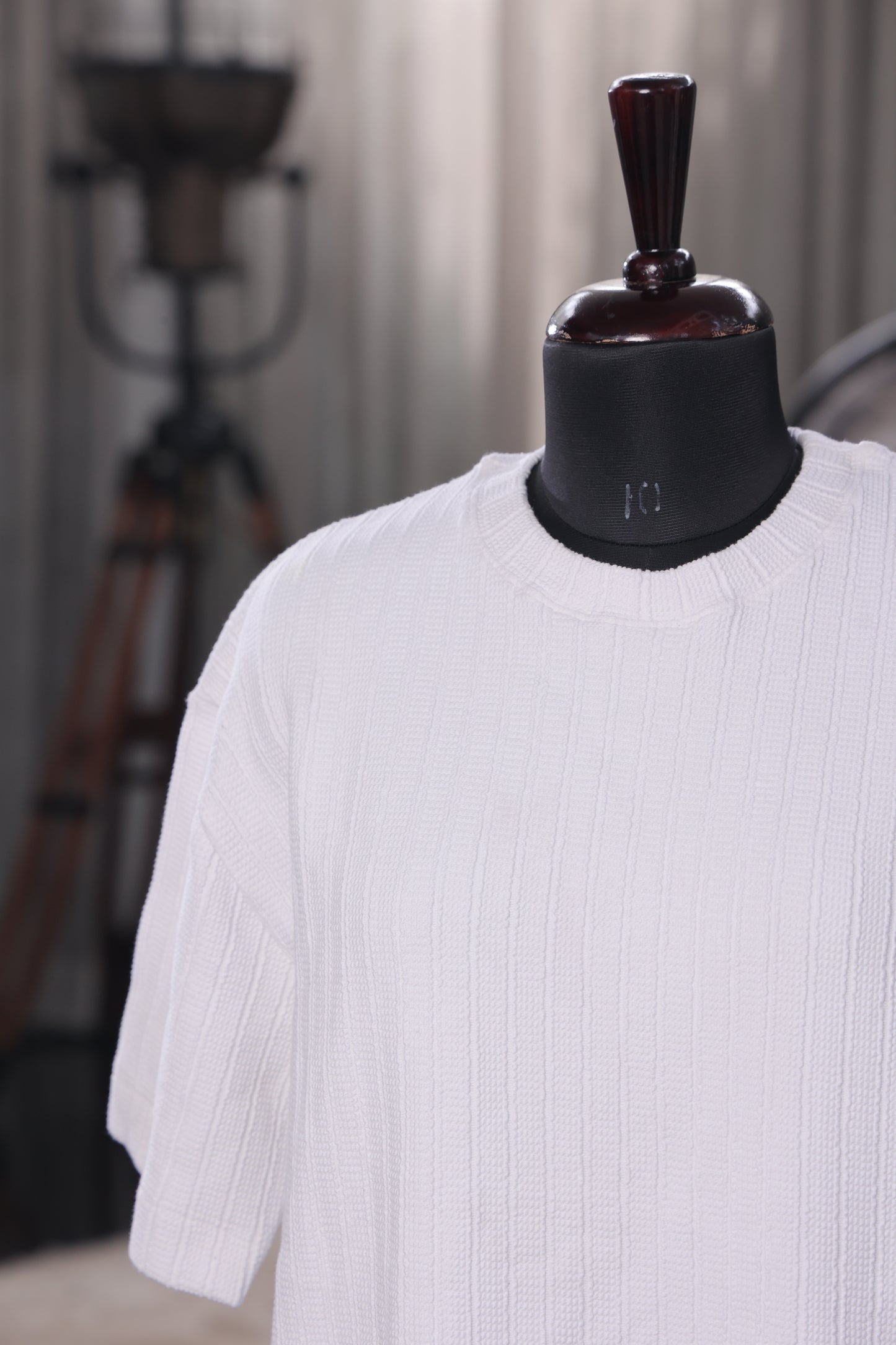 Ivory Weave Tee