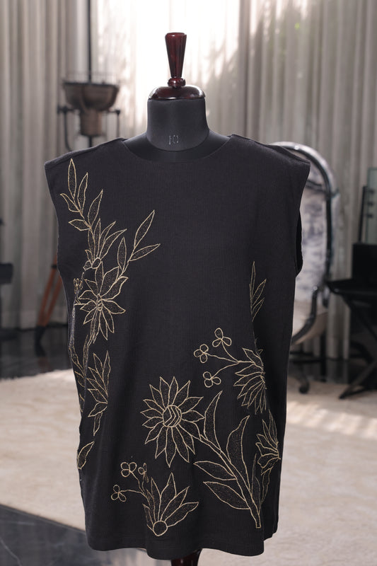 Golden Bloom Knit