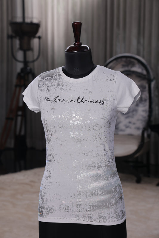 Silver Glint Tee