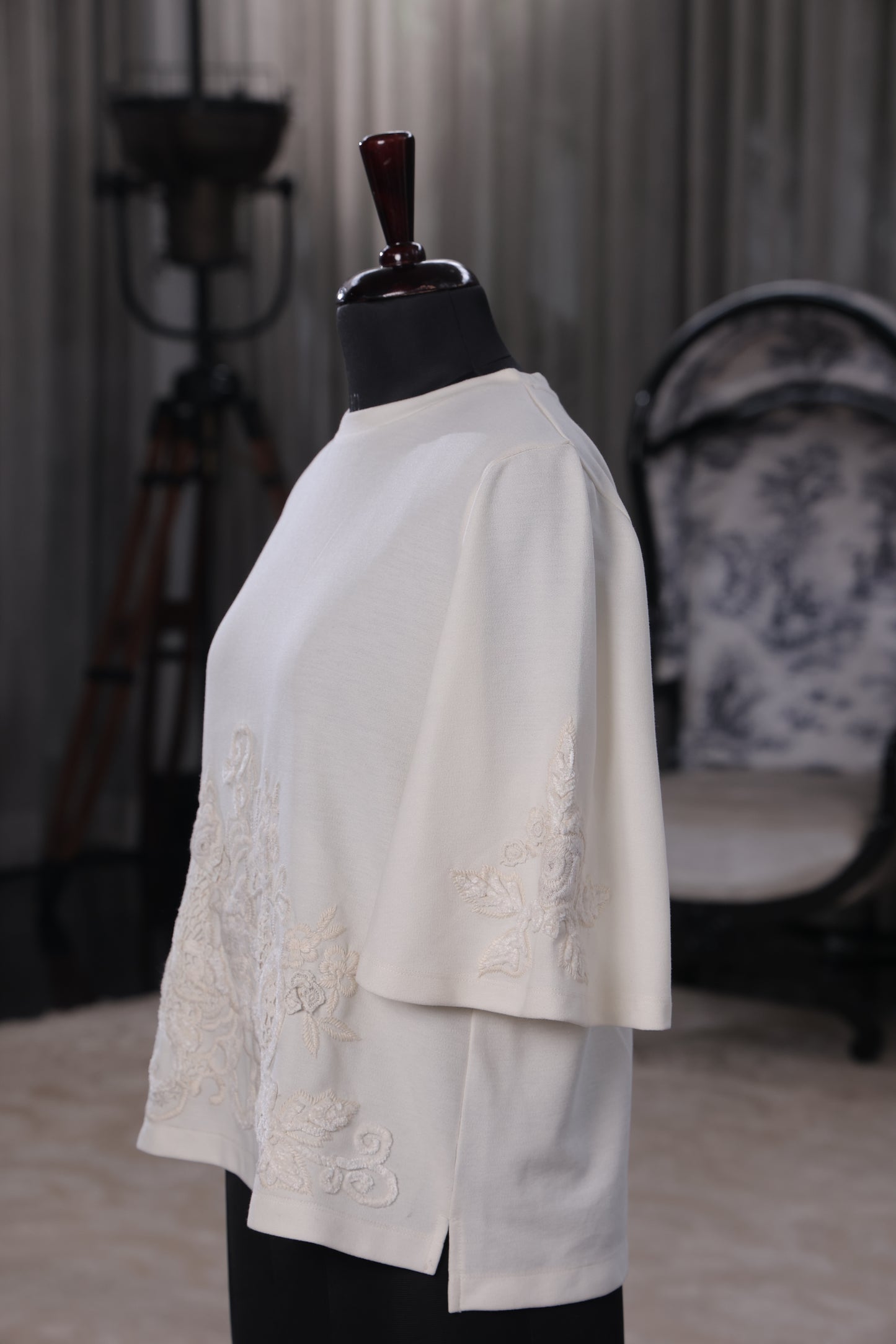 Lace Whisper Tee