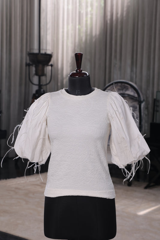 Feather Bloom Blouse