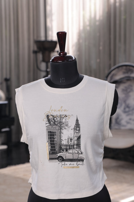 Cityscape Canvas Tee