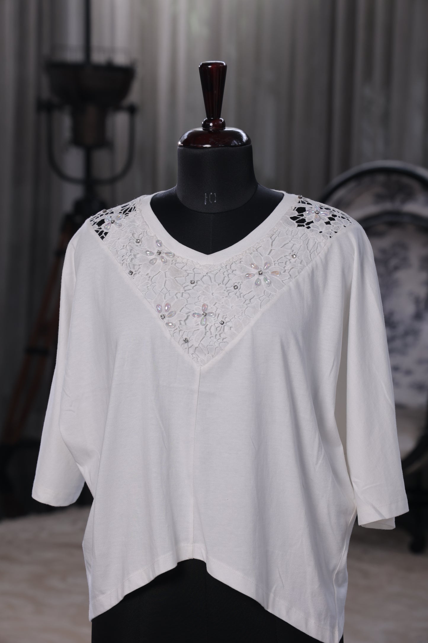 Ivory Lace Delight