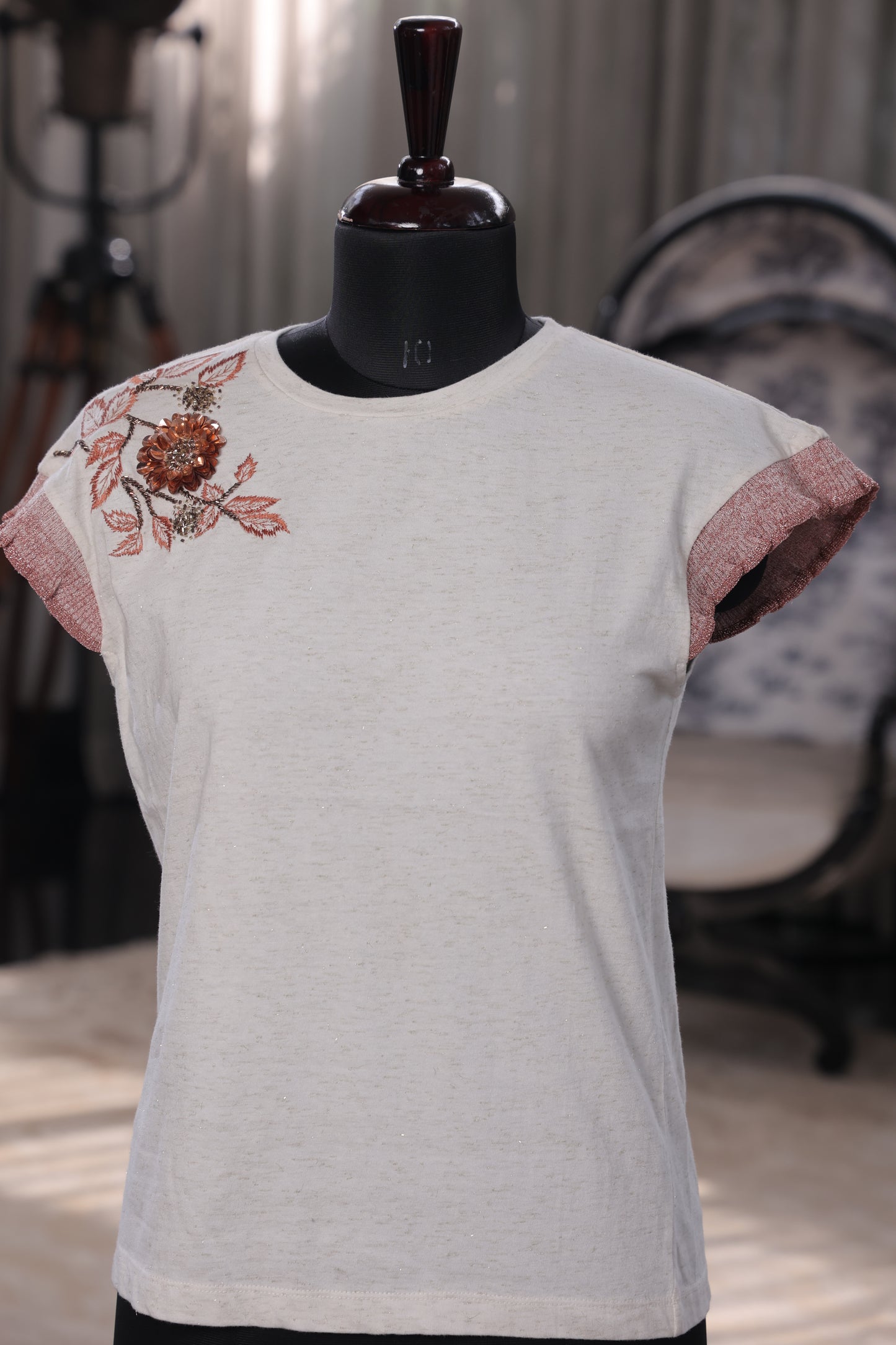 Subtle Bloom Top