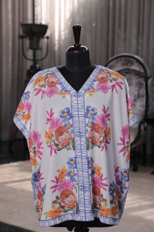Floral Fusion Kaftan